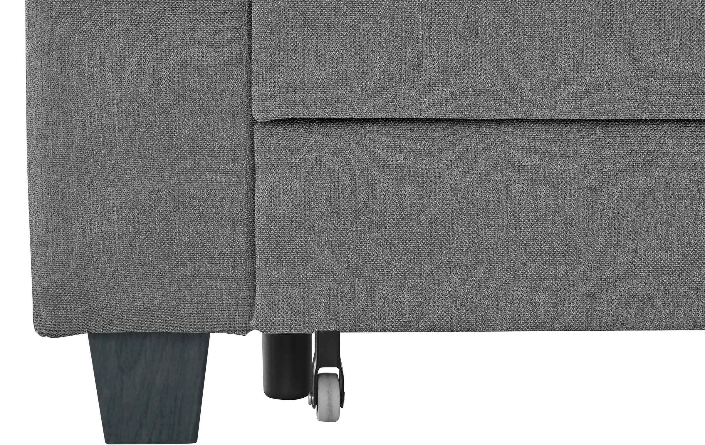 TRENDMANUFAKTUR Ecksofa »Chamber, zeitlos und modern, bequem mit hohem Sitzkomfort, L-Form«, inklusive einer Kopfstütze, wahlweise mit Schlaffunktion