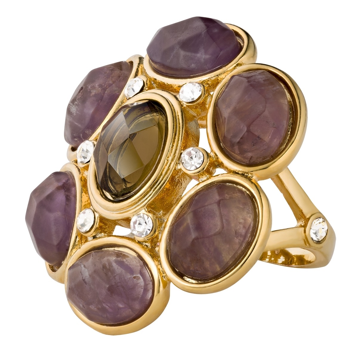 Pippa & Jean Fingerring »PJ358«, (1 tlg.), mit Edelsteine