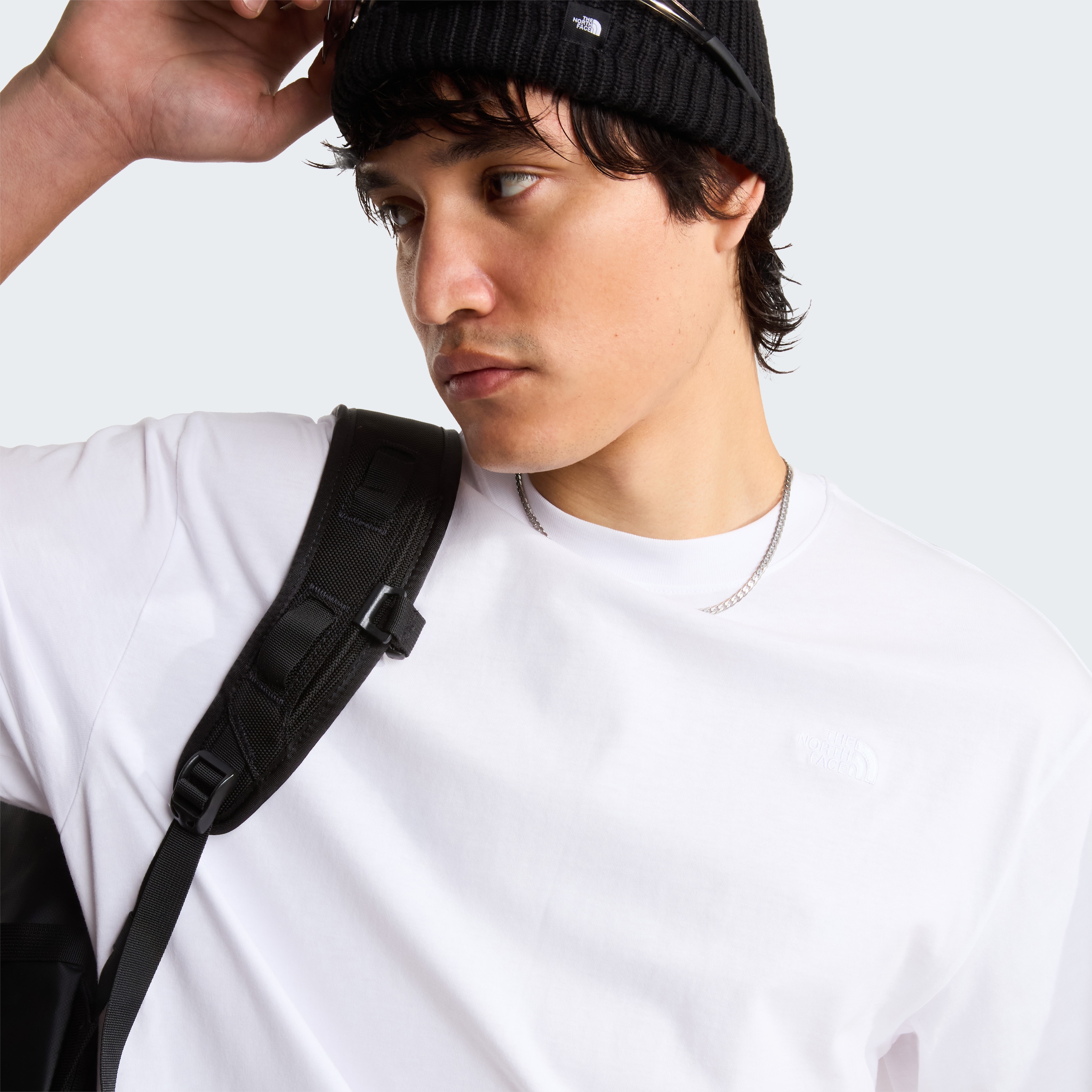 The North Face T-Shirt »M TNF ESSENTIAL SIMPLE DOME OS SS TEE« lockere Oversized-Passform, Kurzarm, für Alltag und Freizeit