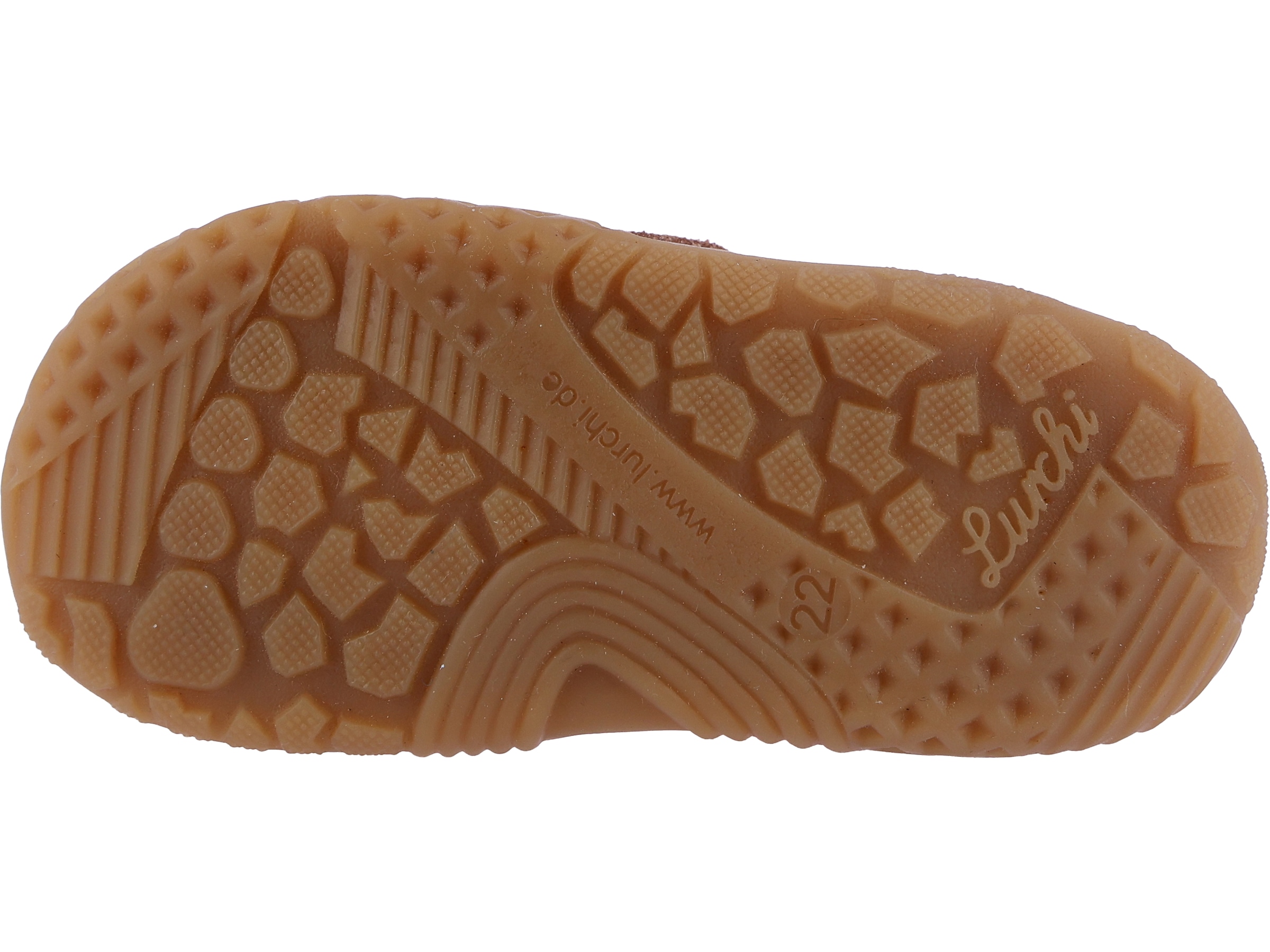 Lurchi Barfußschuh »Samu 1 Barefoot«  Klettboots mit trendigen Kontrastbesätzen, Größenschablone z. Download