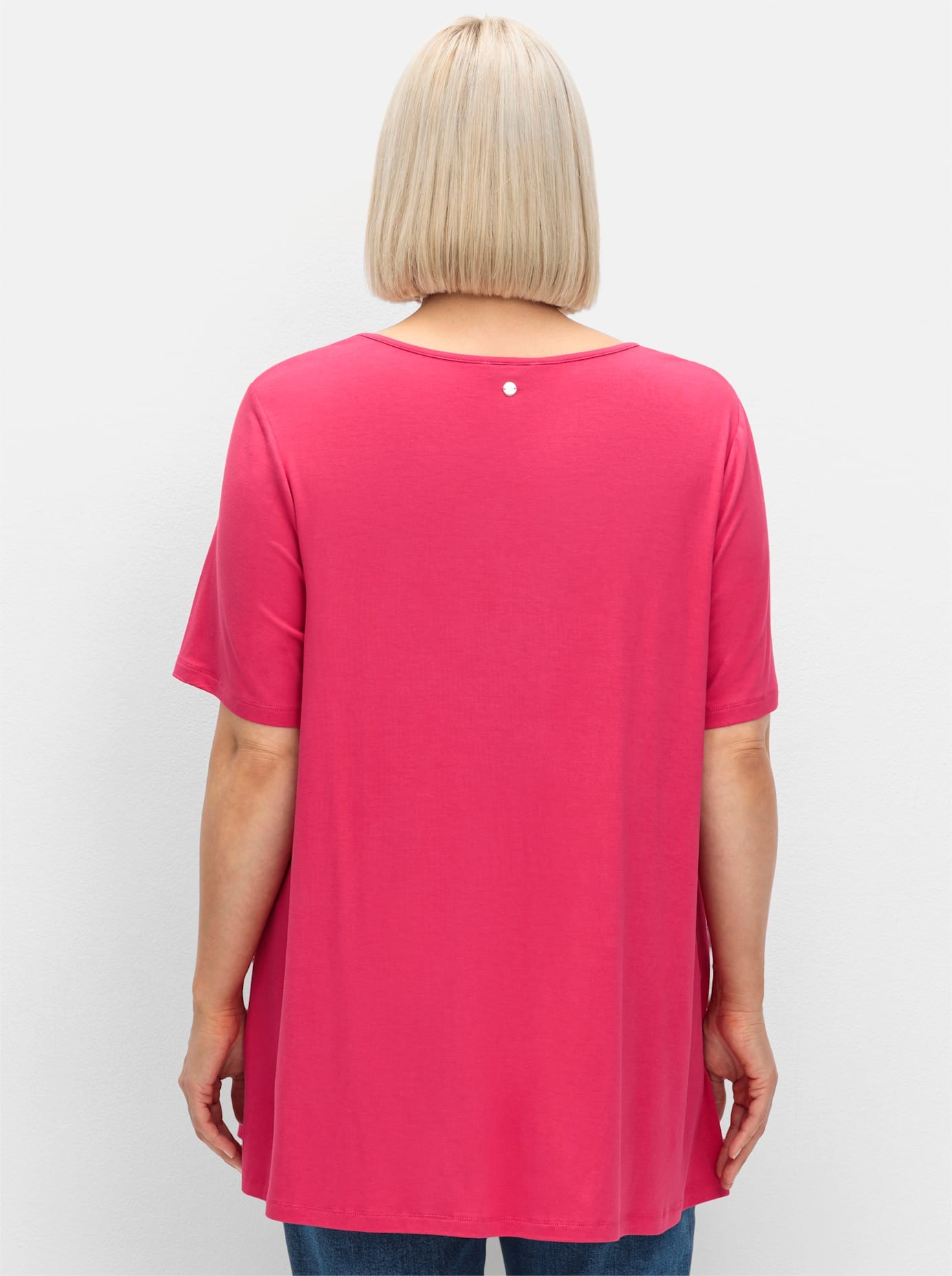 Sheego Longshirt »T-Shirt«, (1 tlg.)