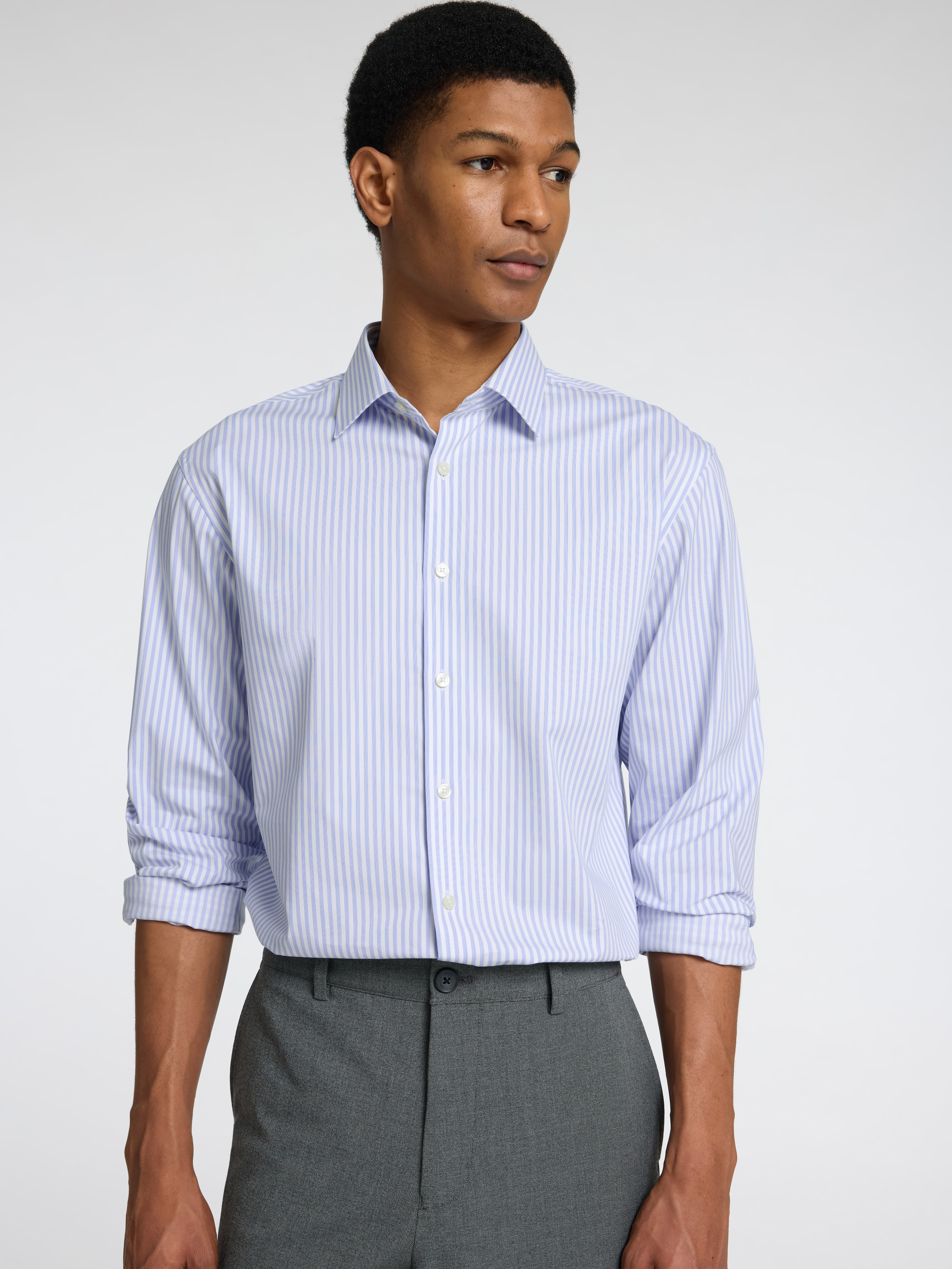 SELECTED HOMME Langarmhemd »SLHSLIM-PERFORMANCE SHIRT LS NOOS«