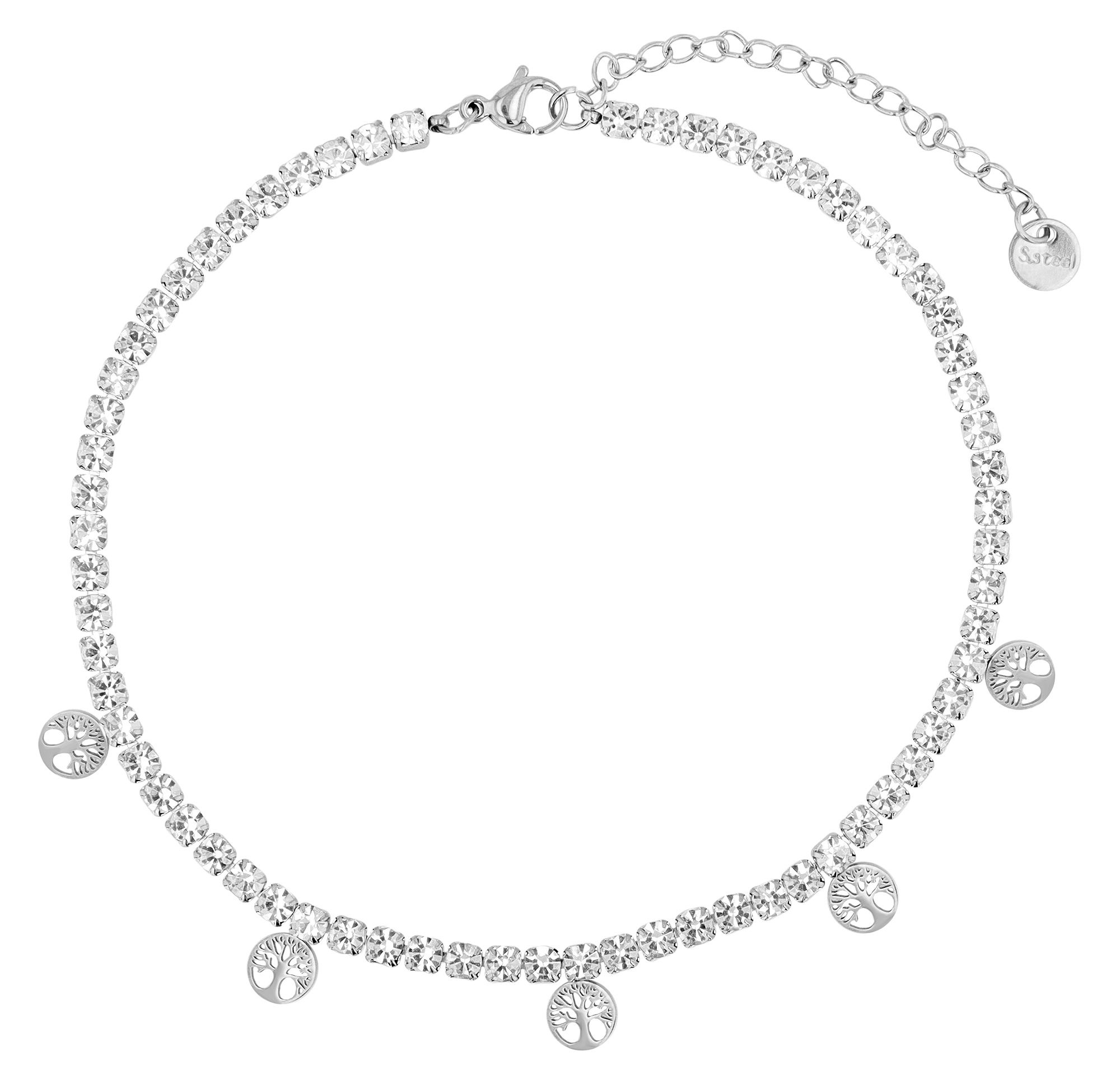 Adelia´s Kettenanhänger »Damen Anhänger ¿ Lebensbaumanhänger aus Edelstahl«