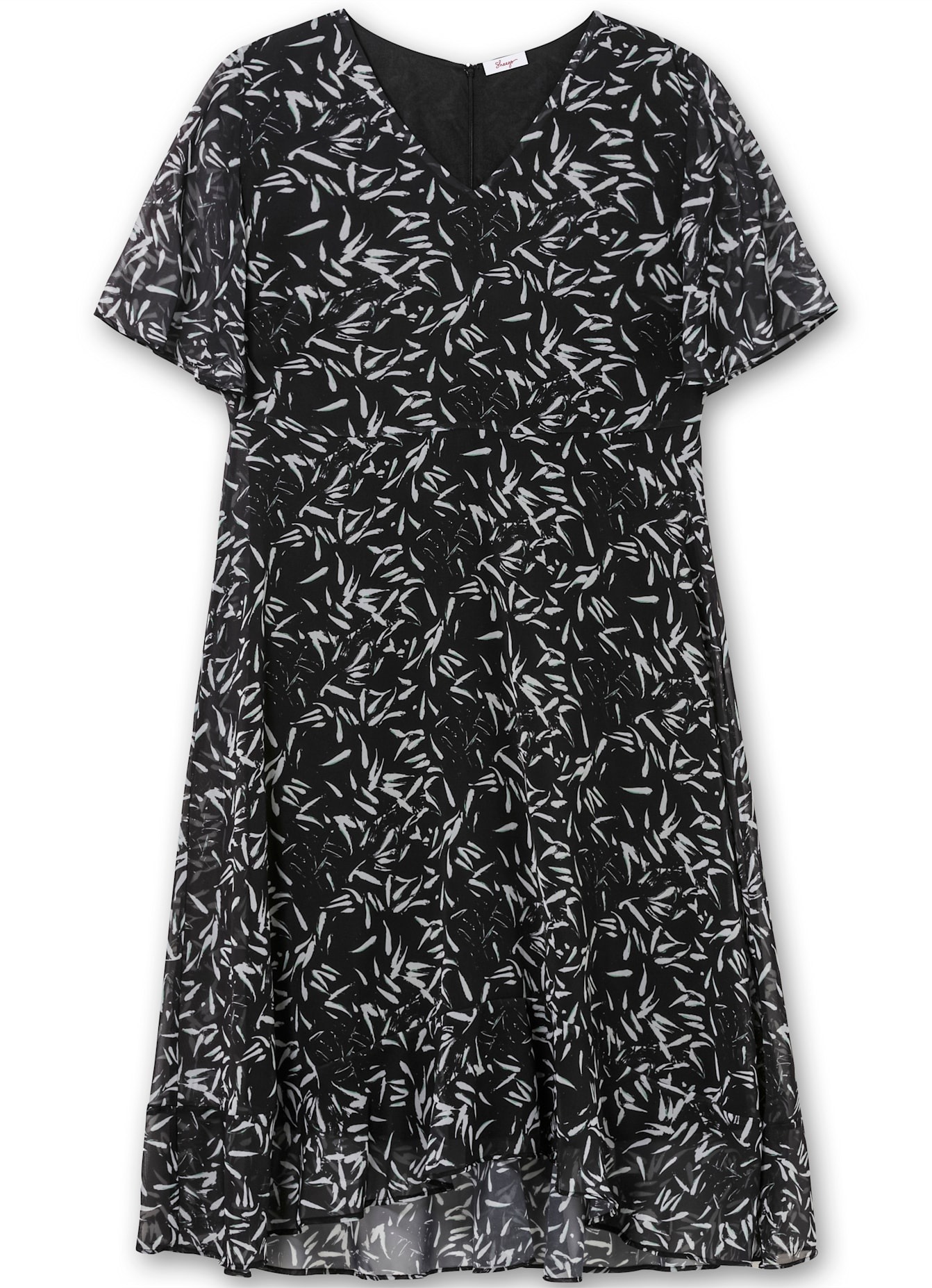 Sheego Chiffonkleid »Chiffonkleid«