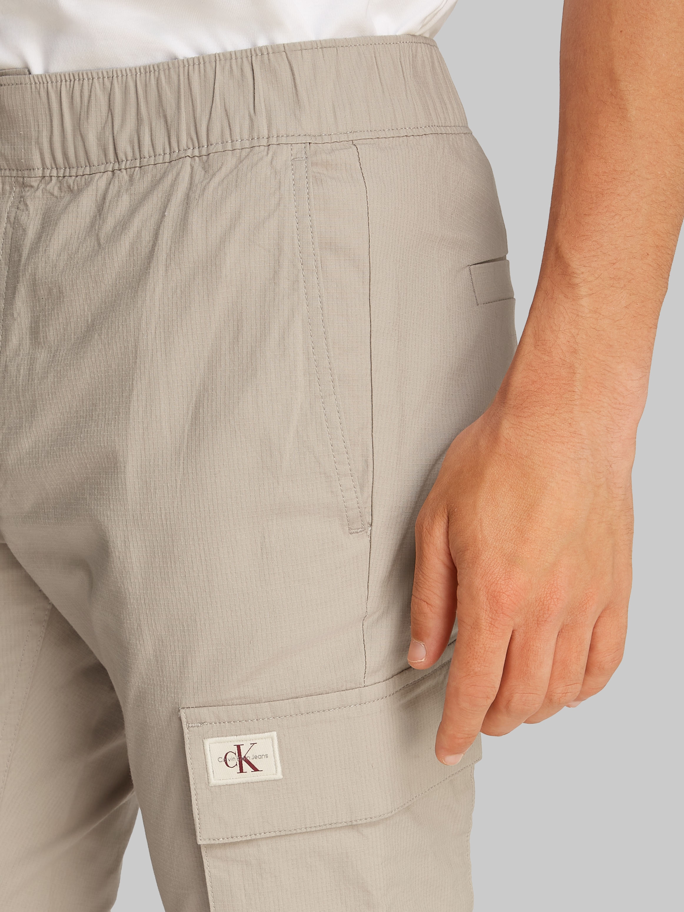 Calvin Klein Jeans Cargohose »SKINNY CARGO«, mit Logopatch