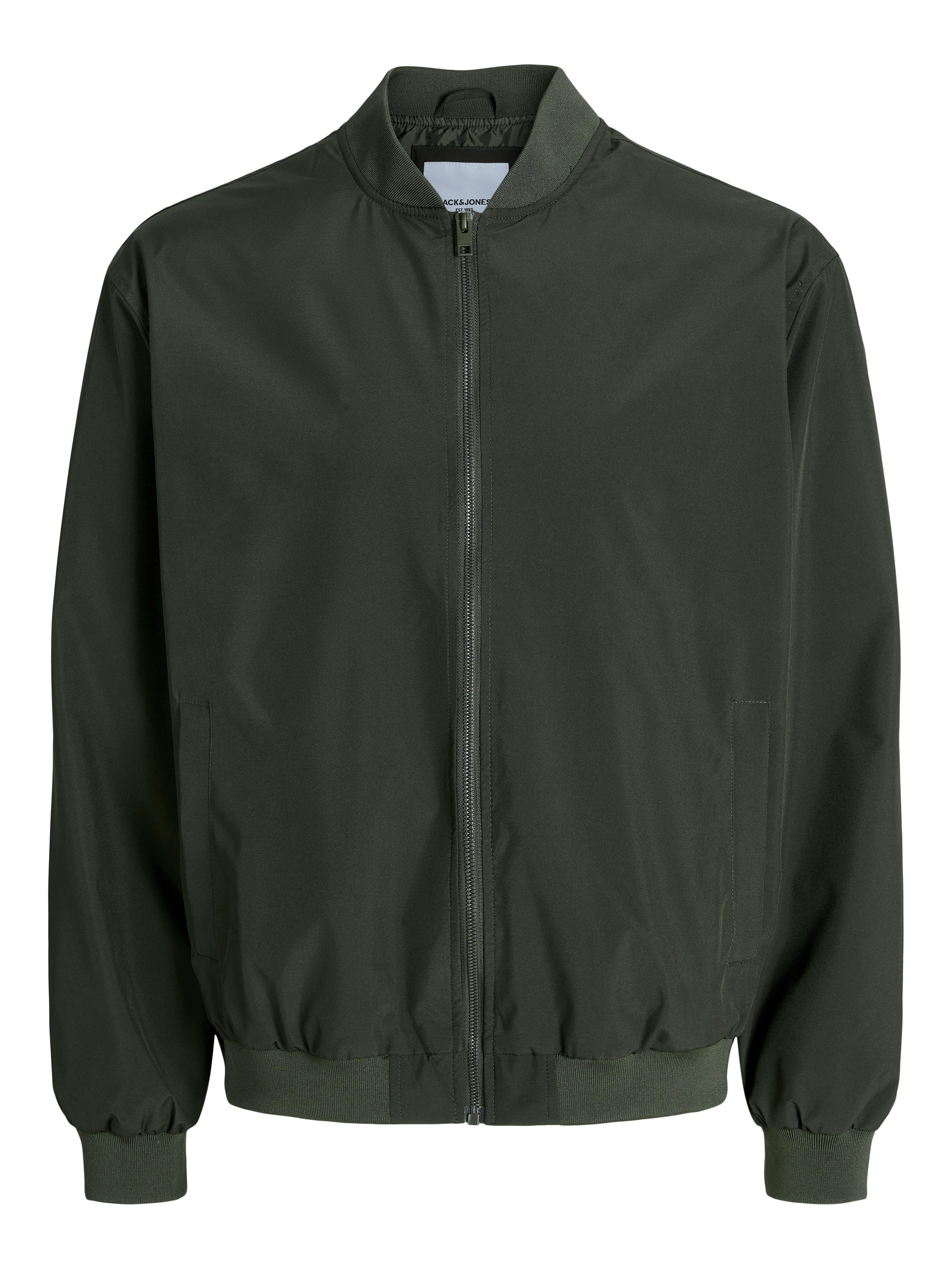 Jack & Jones Bomberjacke »JJECHARGE BOMBER JACKET NOOS«, ohne Kapuze, mit Rippbündchen
