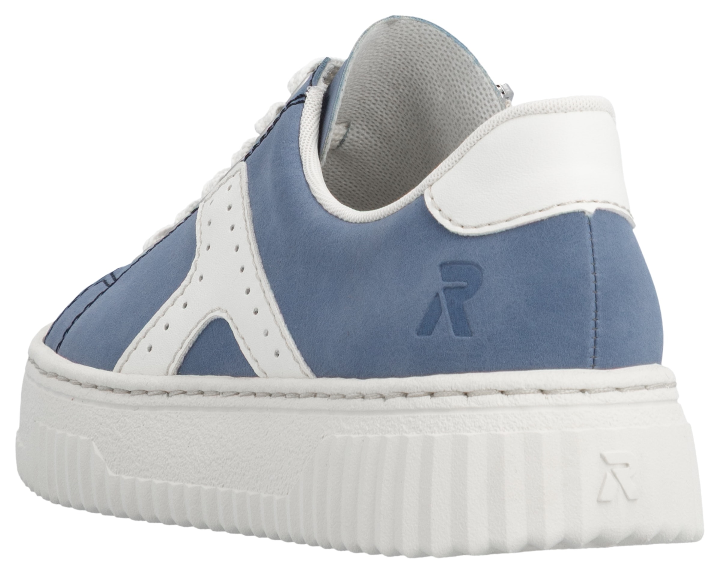 Rieker Plateausneaker  Schnürschuh, Halbschuh, Freizeitsneaker mit modischer Plateausohle