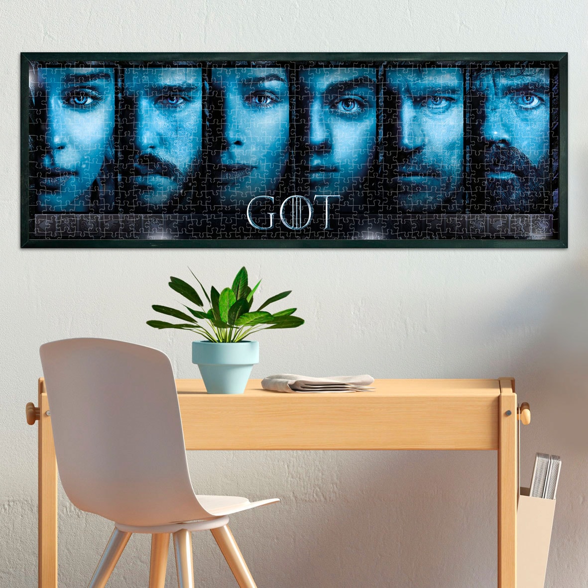 Clementoni® Puzzle »Panorama, Game of Thrones - The Iron Anniversary«, Made in Europe, FSC® - schützt Wald - weltweit