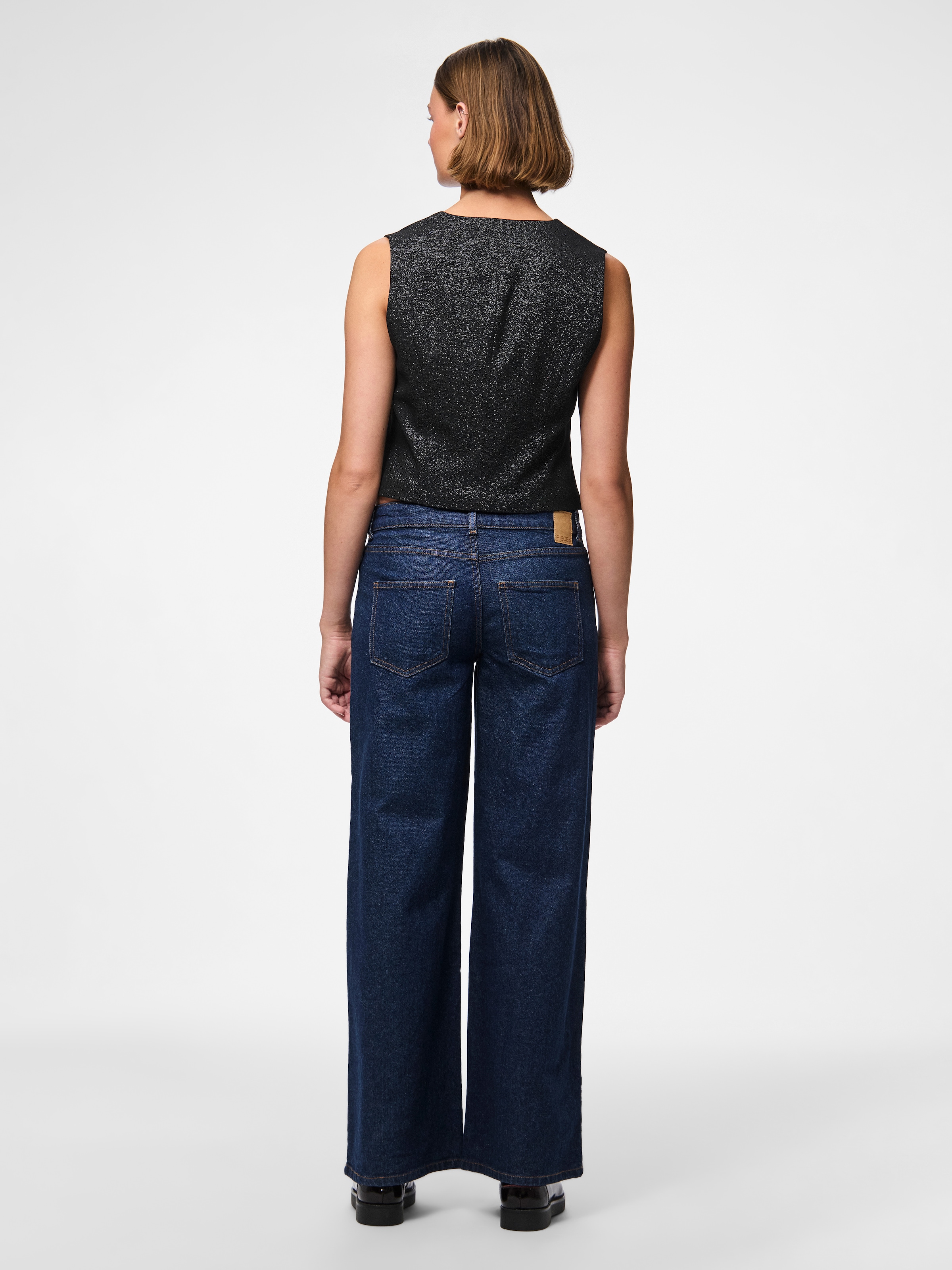 pieces Anzugweste »PCBOSELLA GLITTER VEST NOOS«