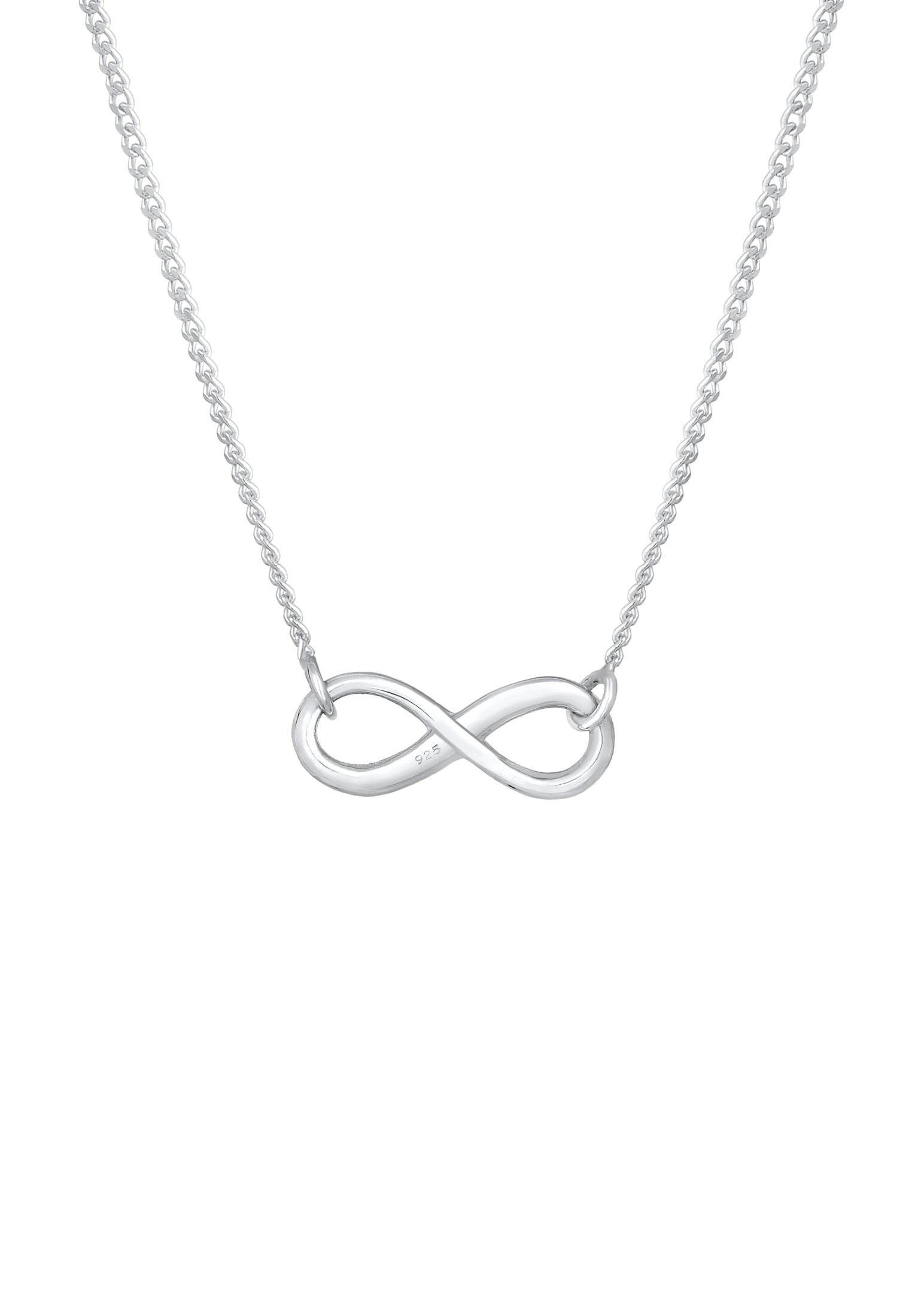 Elli Kette mit Anhänger »Halskette Kette Infinity Unendlichkeit Symbol 925 Silber«