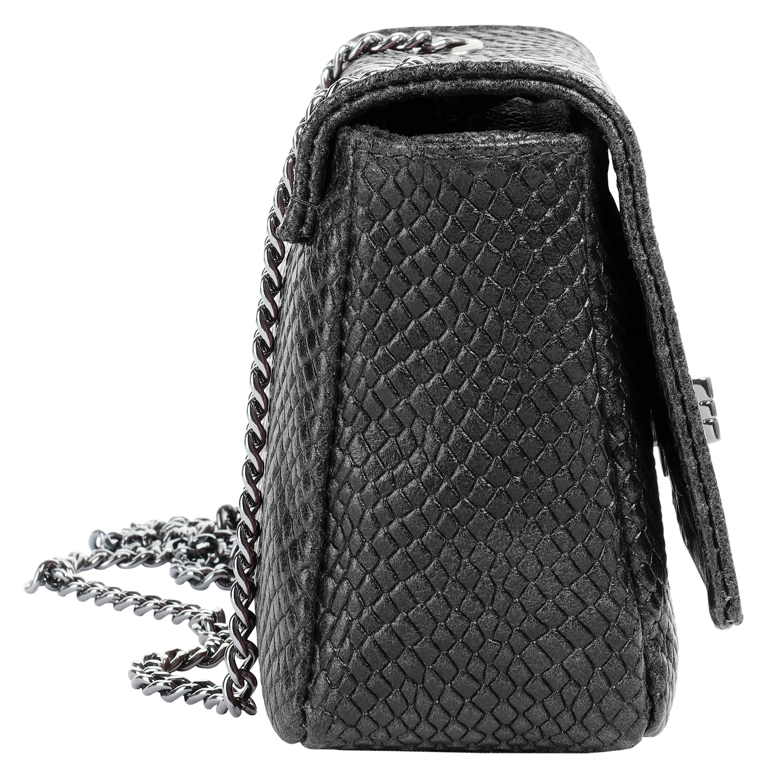 Cluty Umhängetasche echt Leder, Made in Italy