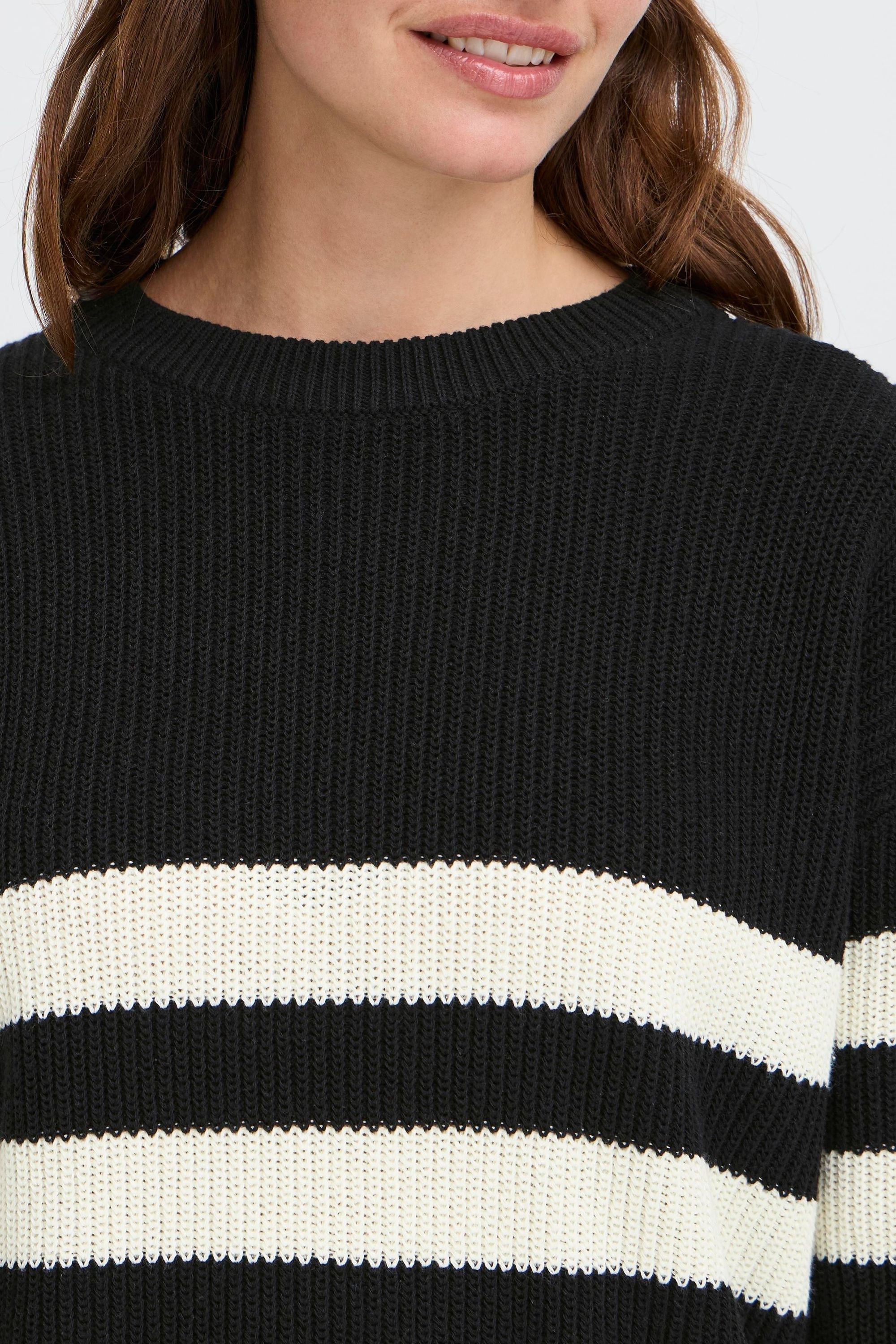 OXMO Strickfleece-Pullover »Strickpullover OXKAVINA«