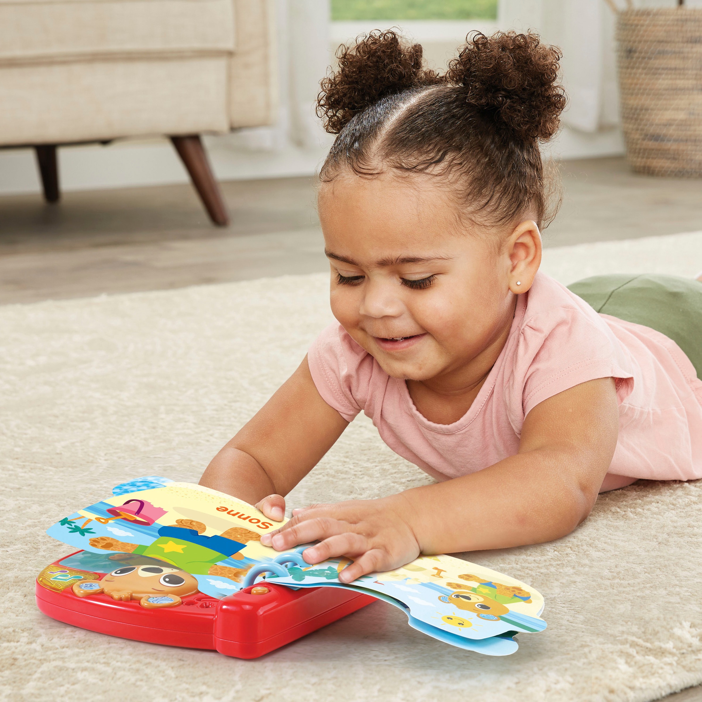 Vtech® Buch »Vtech Baby, Zieh-mich-an-Bärchenbuch«, mit Licht und Sound