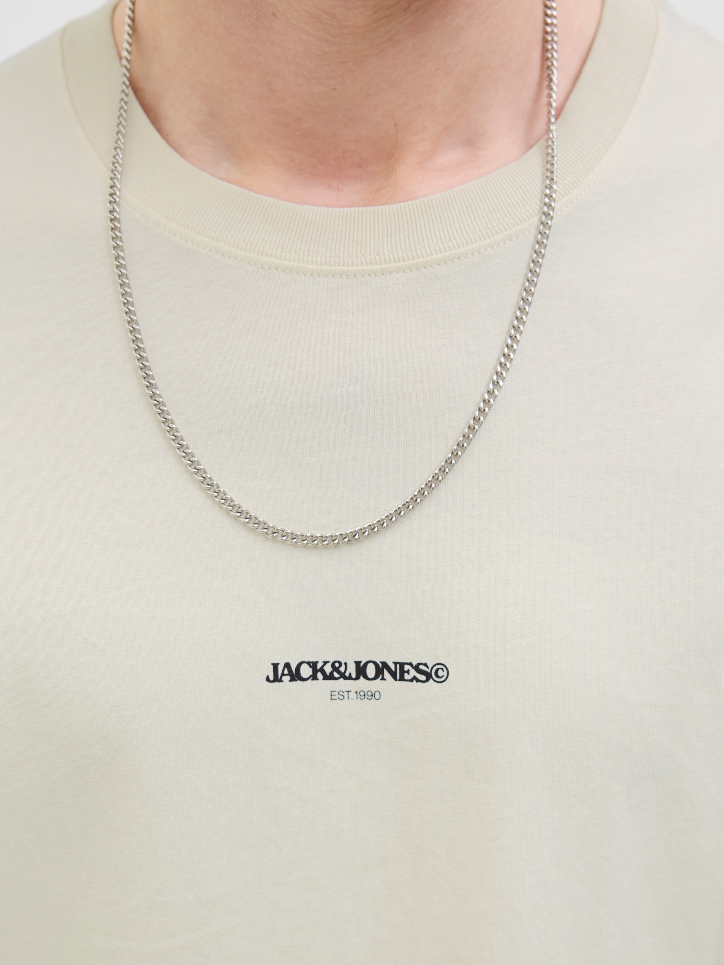 Jack & Jones Print-Shirt »JORTAVIRA POSTER TEE SS CREW NECK«, mit Backprint