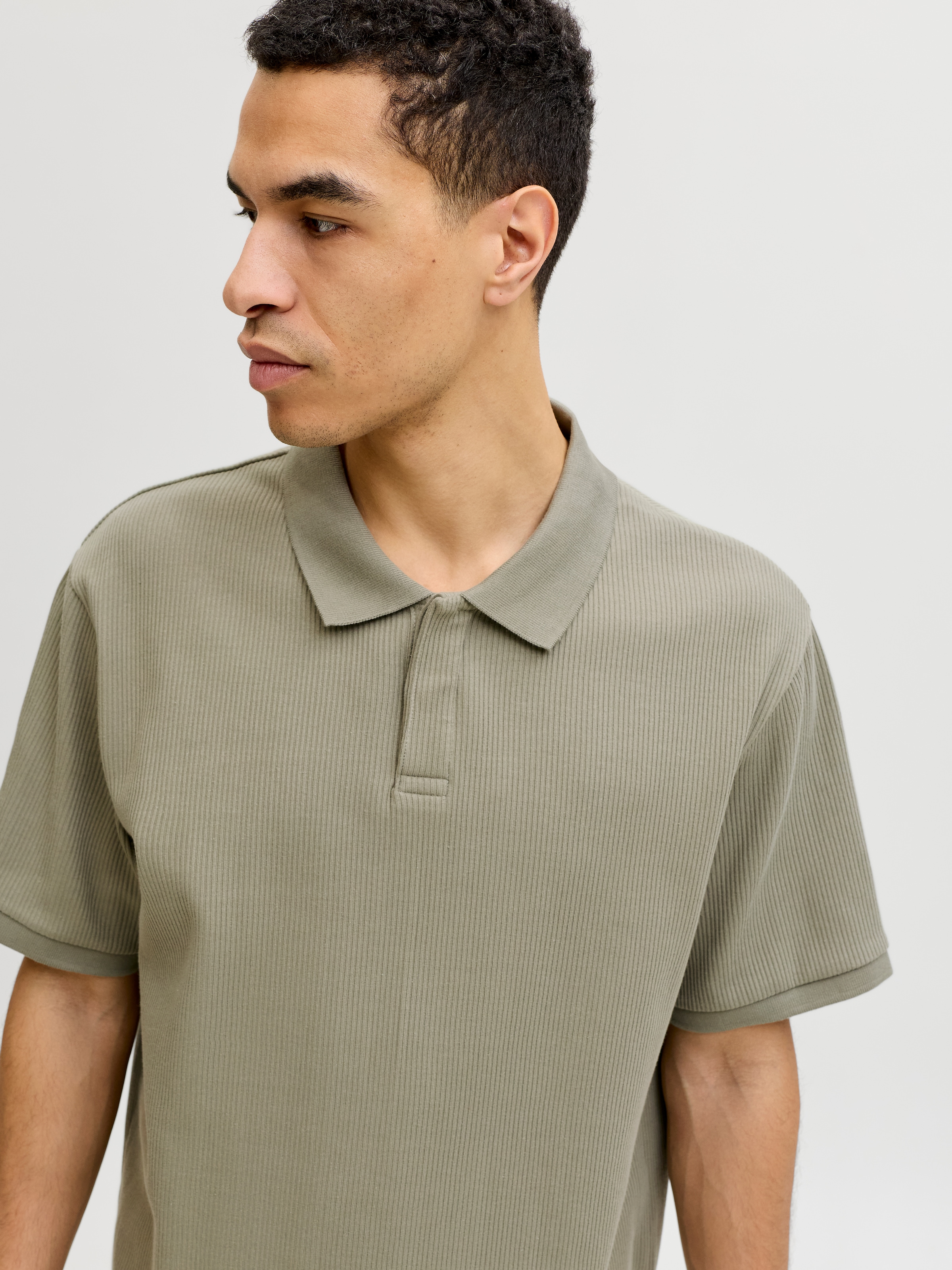 Jack & Jones Poloshirt »JJEHARRISON STRUCTURE POLO SS LN« mit Polokragen