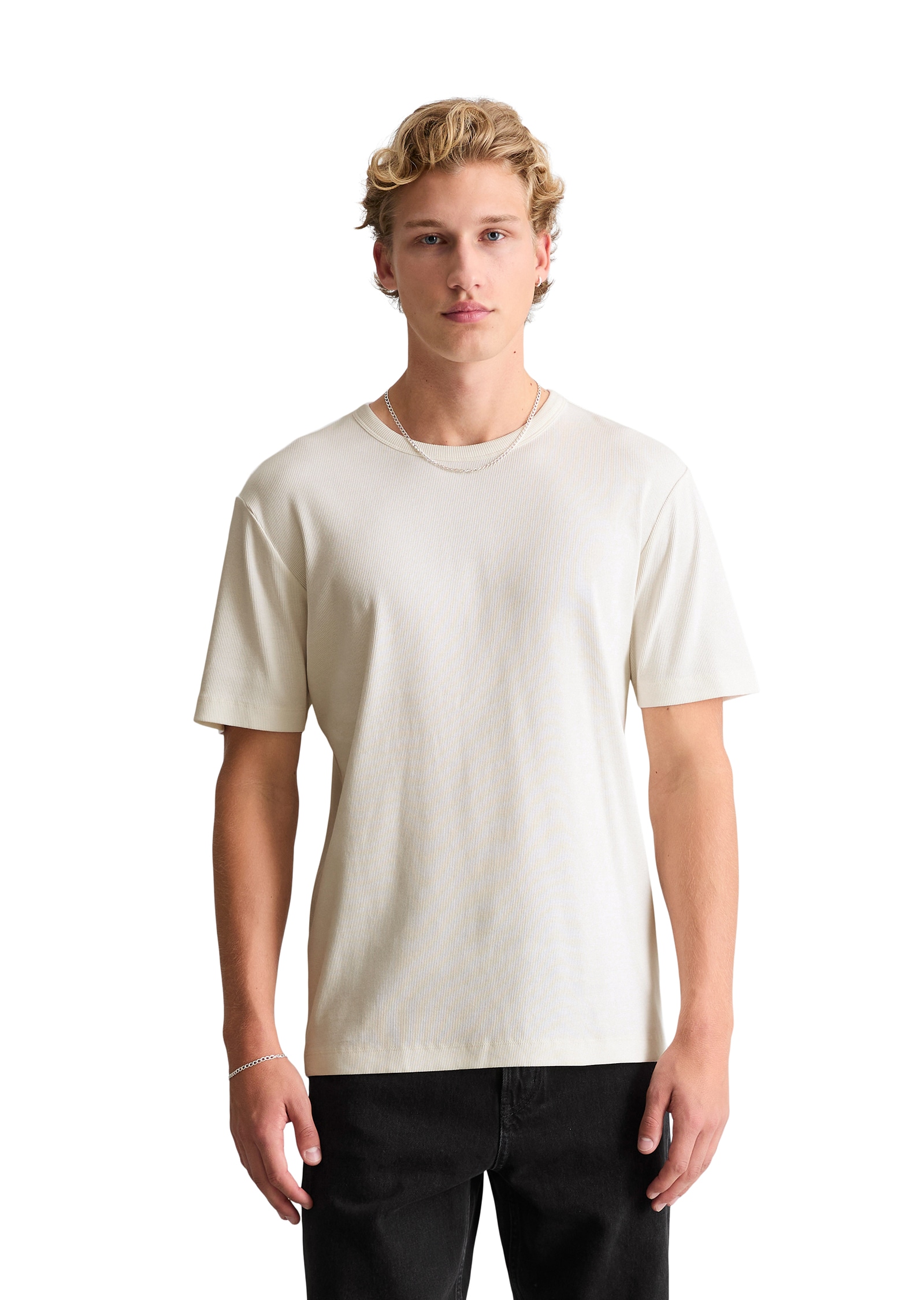 Marc O'Polo DENIM T-Shirt regular aus Bio-Baumwoll-Mix