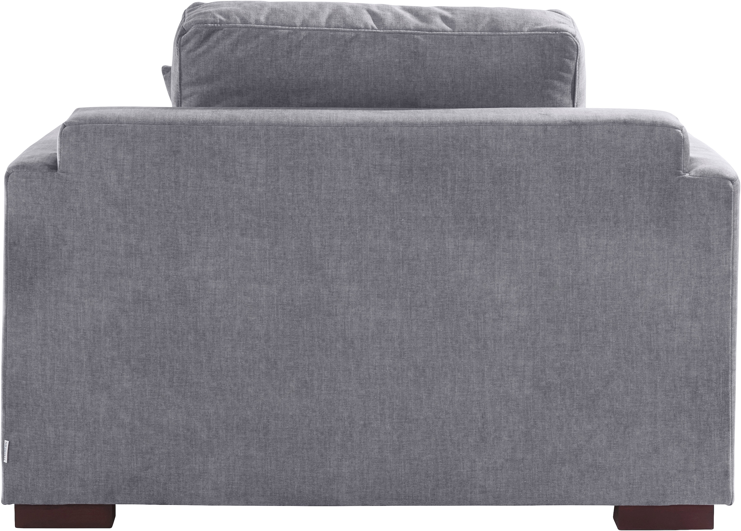 Home affaire Loveseat »Fresh Pond Sessel« weicher Sitzkomfort, incl. Zierkissen, B/T/H: 140/96/95 cm