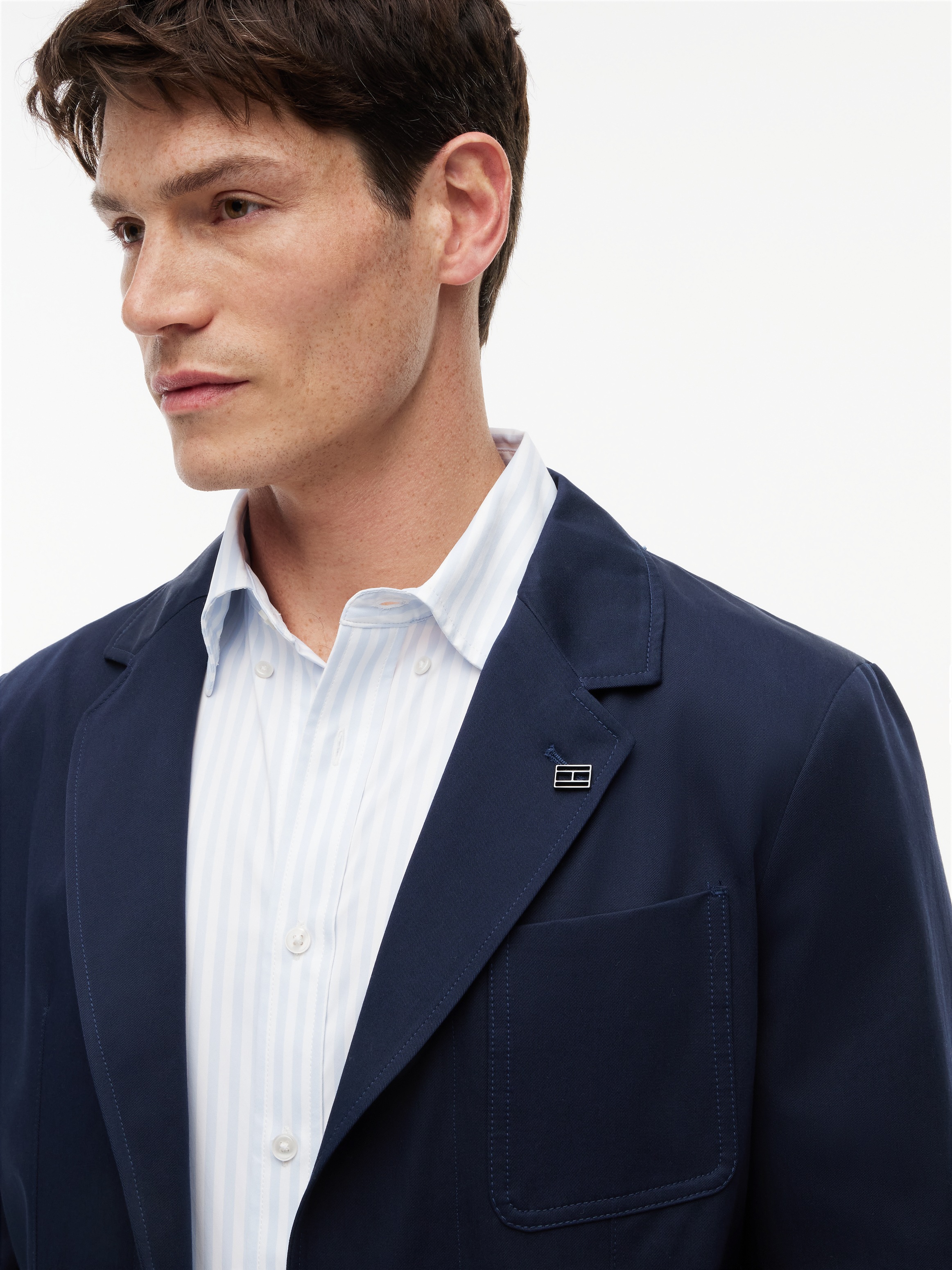 Tommy Hilfiger Sakko »DC TECH COTTON CASUAL« Premium Casual Everyday Sakko Anzug