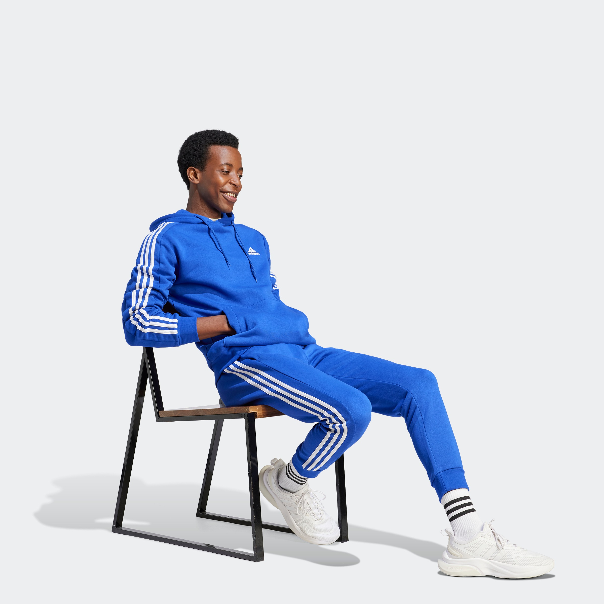 adidas Sportswear Kapuzensweatshirt »ESSENTIALS 3STREIFEN HOODIE«