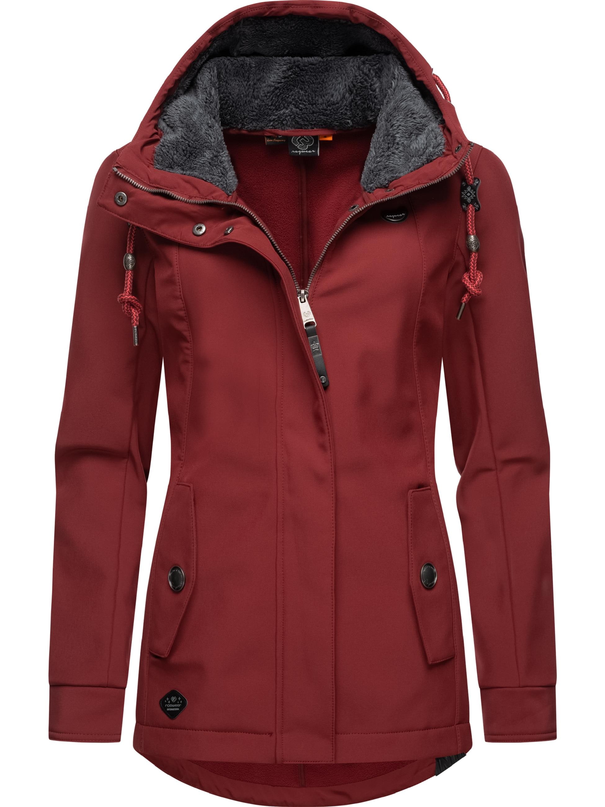 Ragwear Softshelljacke »Softshelljacke Monadde Softshell«, mit Kapuze