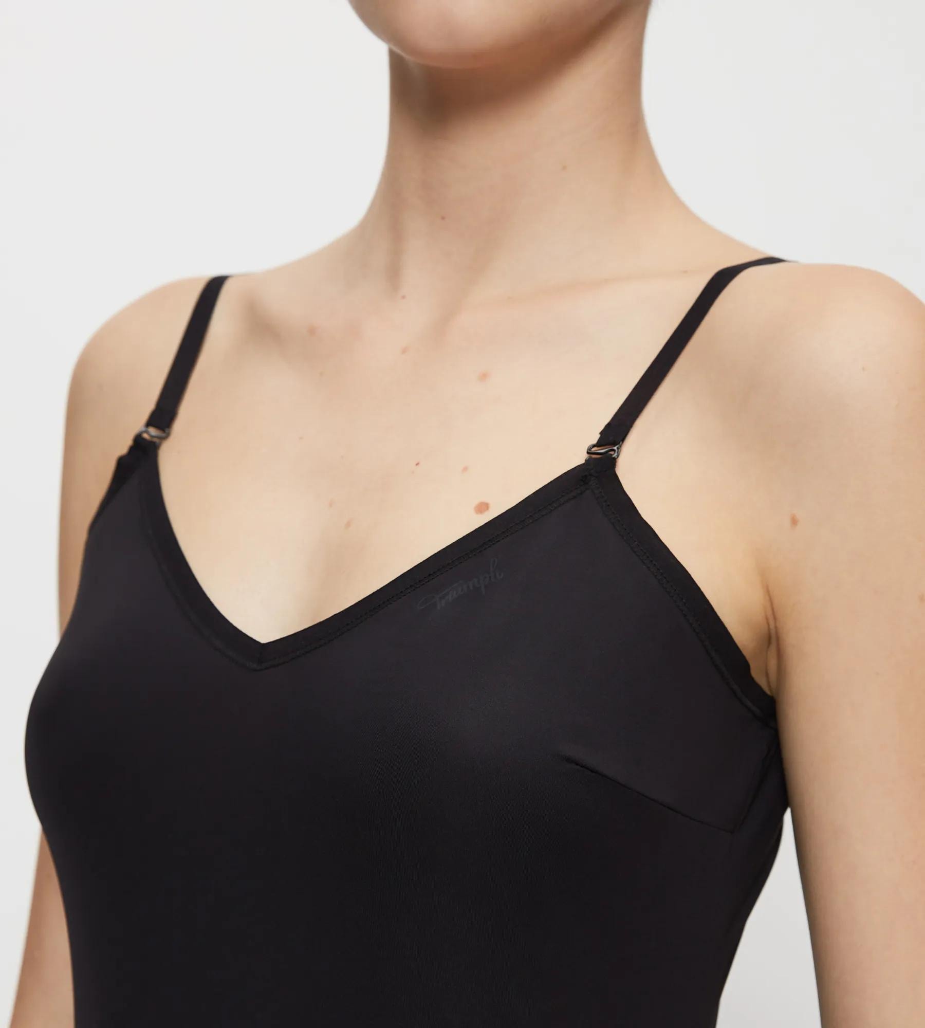 Triumph Unterkleid »Body Make-Up T Dress 02« nahezu unsichtbar, tiefer V-Ausschnitt