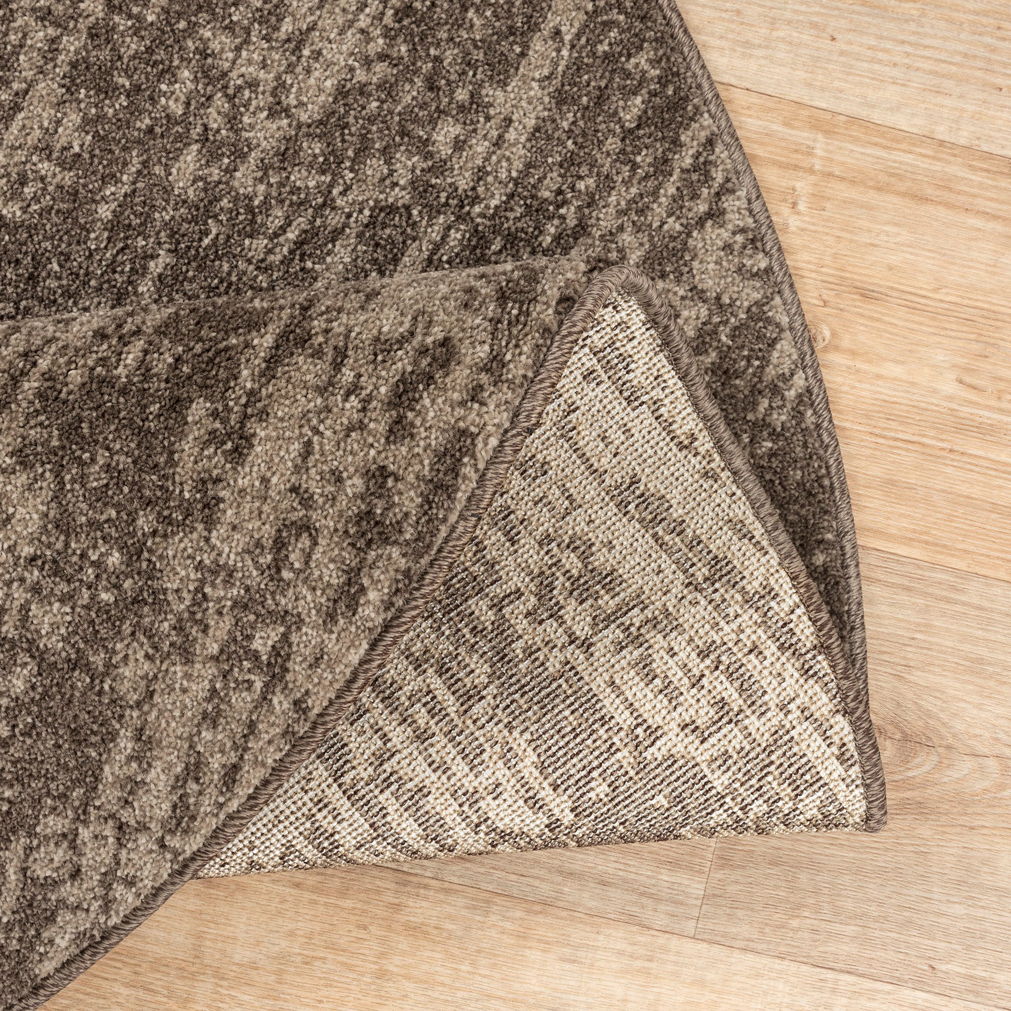 Sanat Teppich »Oslo« rund 10 mm Höhe Kurzflor, Wohnzimmer, Schlafzimmer, fussbodenheizungsgeeignet