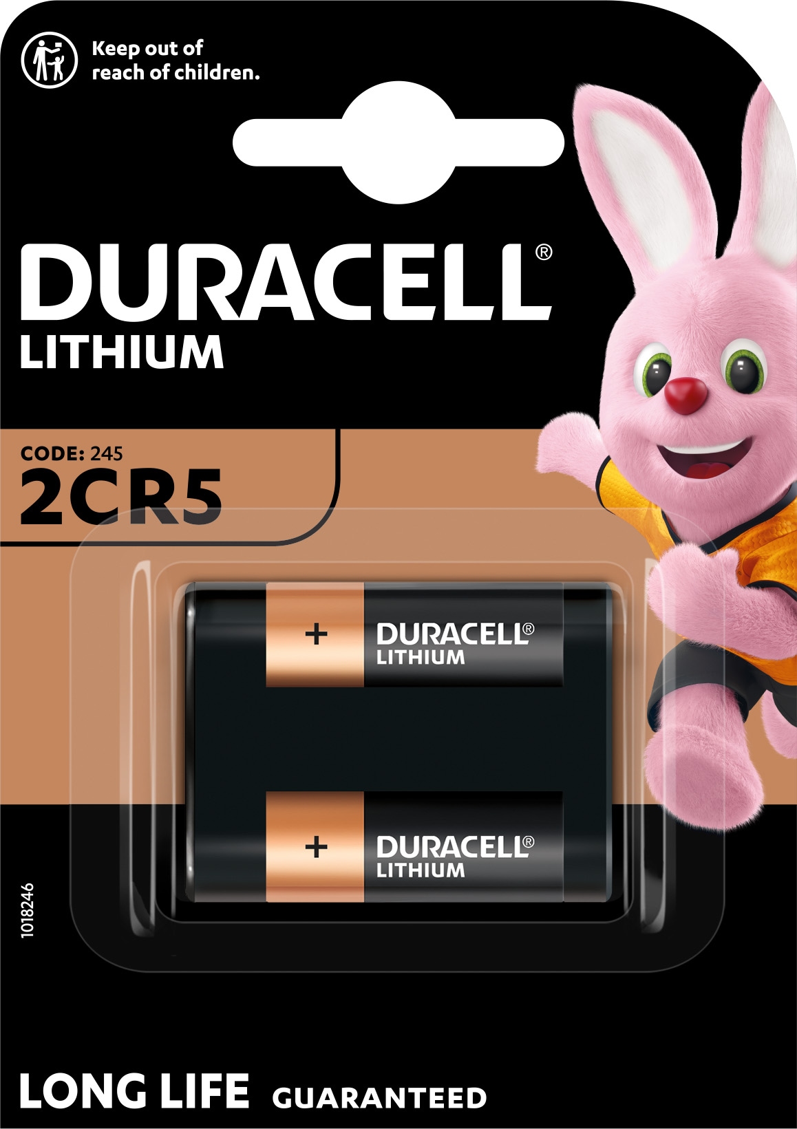 Duracell Fotobatterie »Photo 2CR5/245«, 2CR5, 6 V, (1 St., Lithium Batterie, 1 Stück), 6V/1400mAh