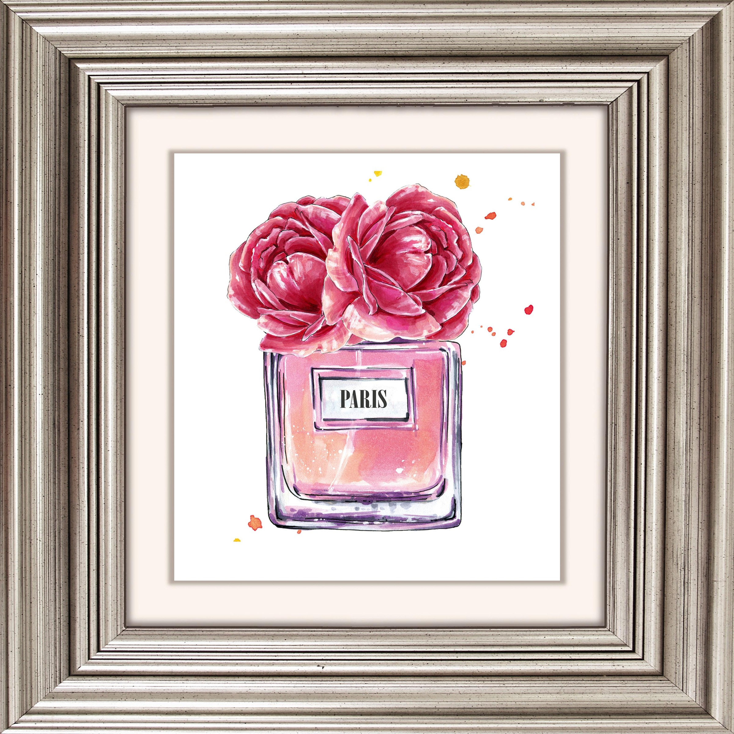 queence Acrylglasbild »Blüten Parfum«, Blumen-Blumenbilder-Kunst-Pflanzen-Pflanzenbilder-Gemälde-Fashion, Fine Art-Print in Galeriequalität