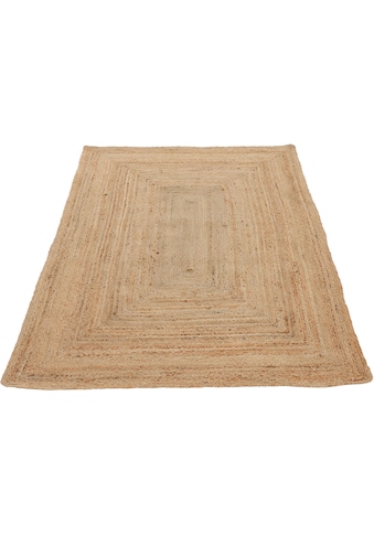 carpetfine Teppich »Nele Juteteppich Naturfaser«, rechteckig, geflochtener... kaufen