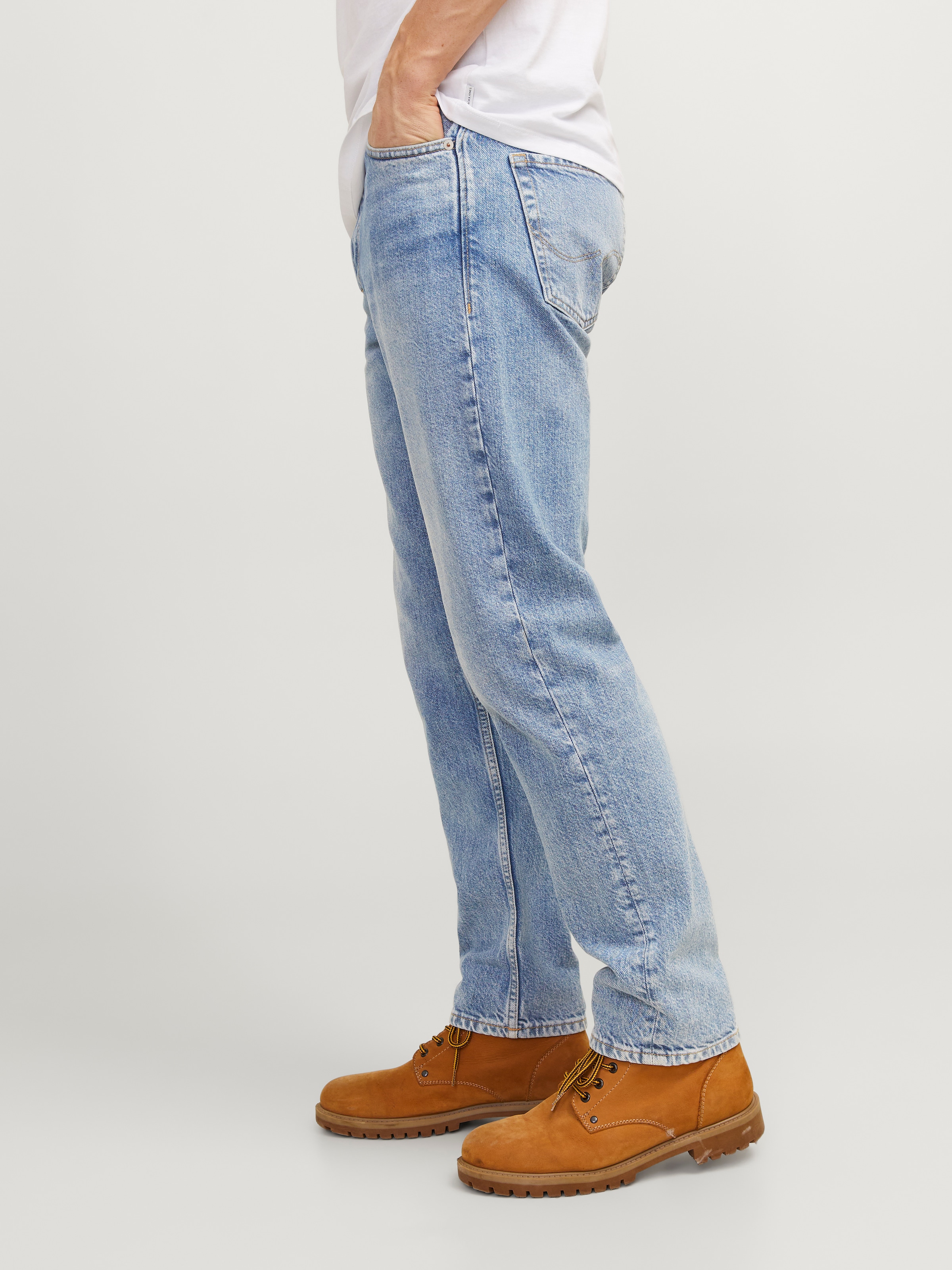 Jack & Jones Loose-fit-Jeans »JJICHRIS JJORIGINAL SBD 921 SN« Baumwolle, loose fit
