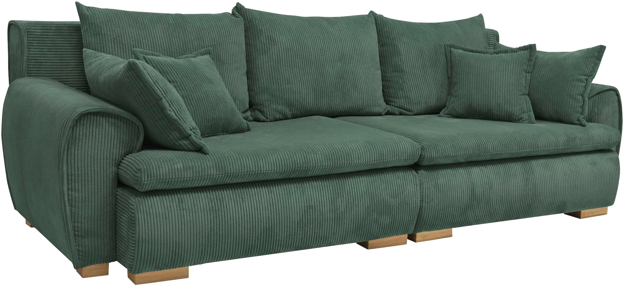 Home affaire Big-Sofa »Katja«, Breite 275 cm, Cord-Bezug