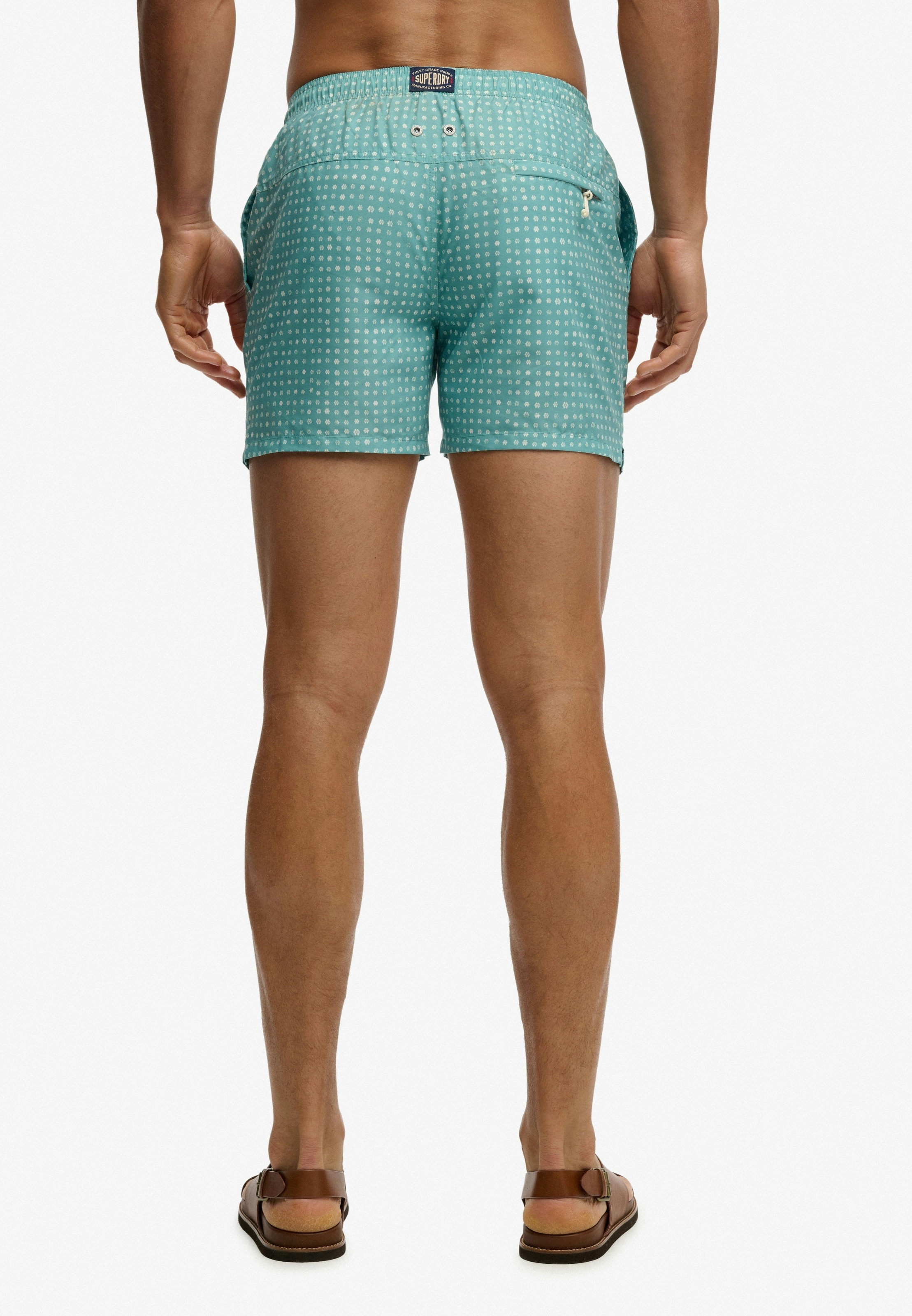 Superdry Badeshorts »PREMIUM PRINTED 15 SWIM SHORT«
