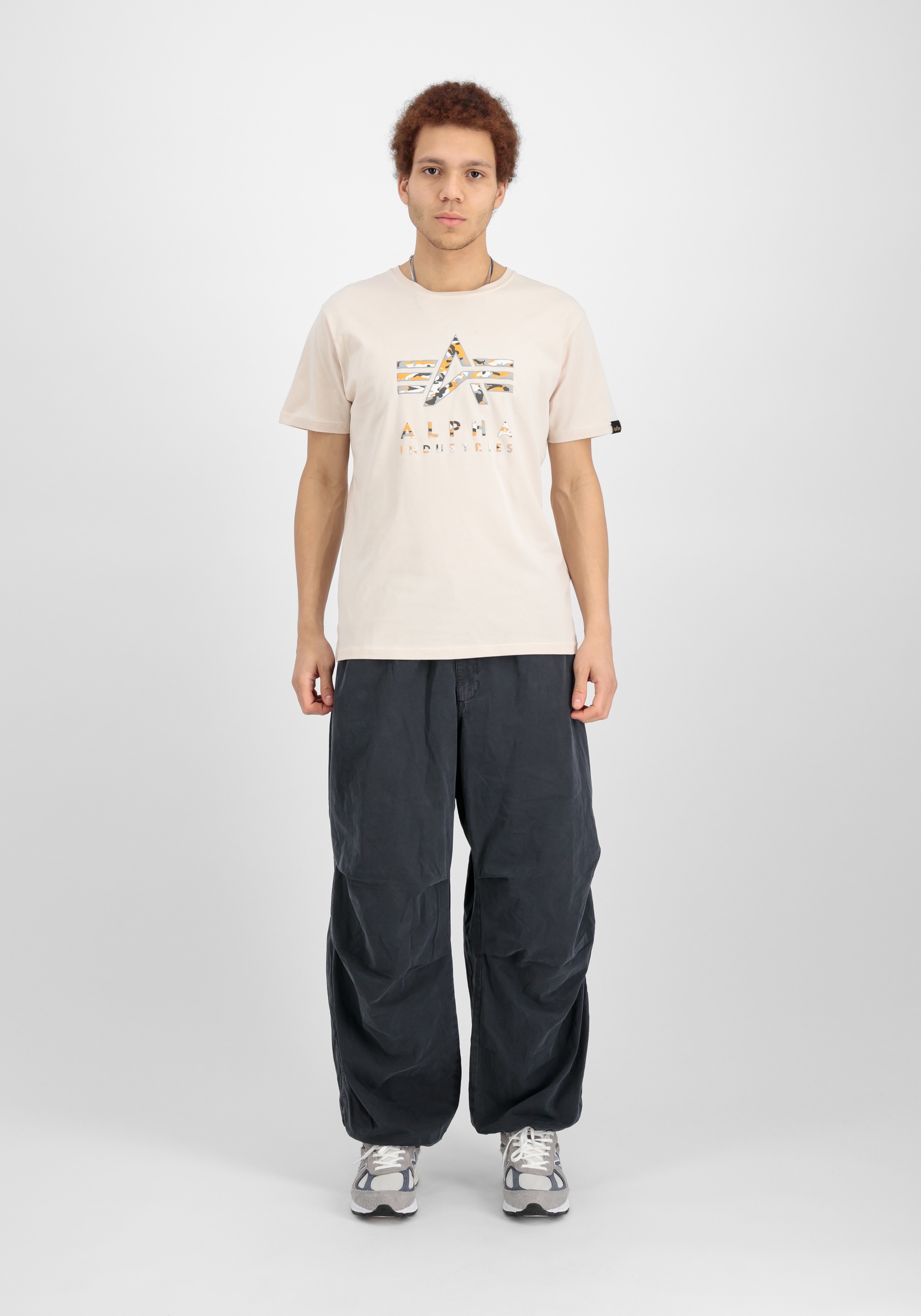 Alpha Industries T-Shirt »Alpha Industries Men - T-Shirts Camo Puff Print T-Shirt«
