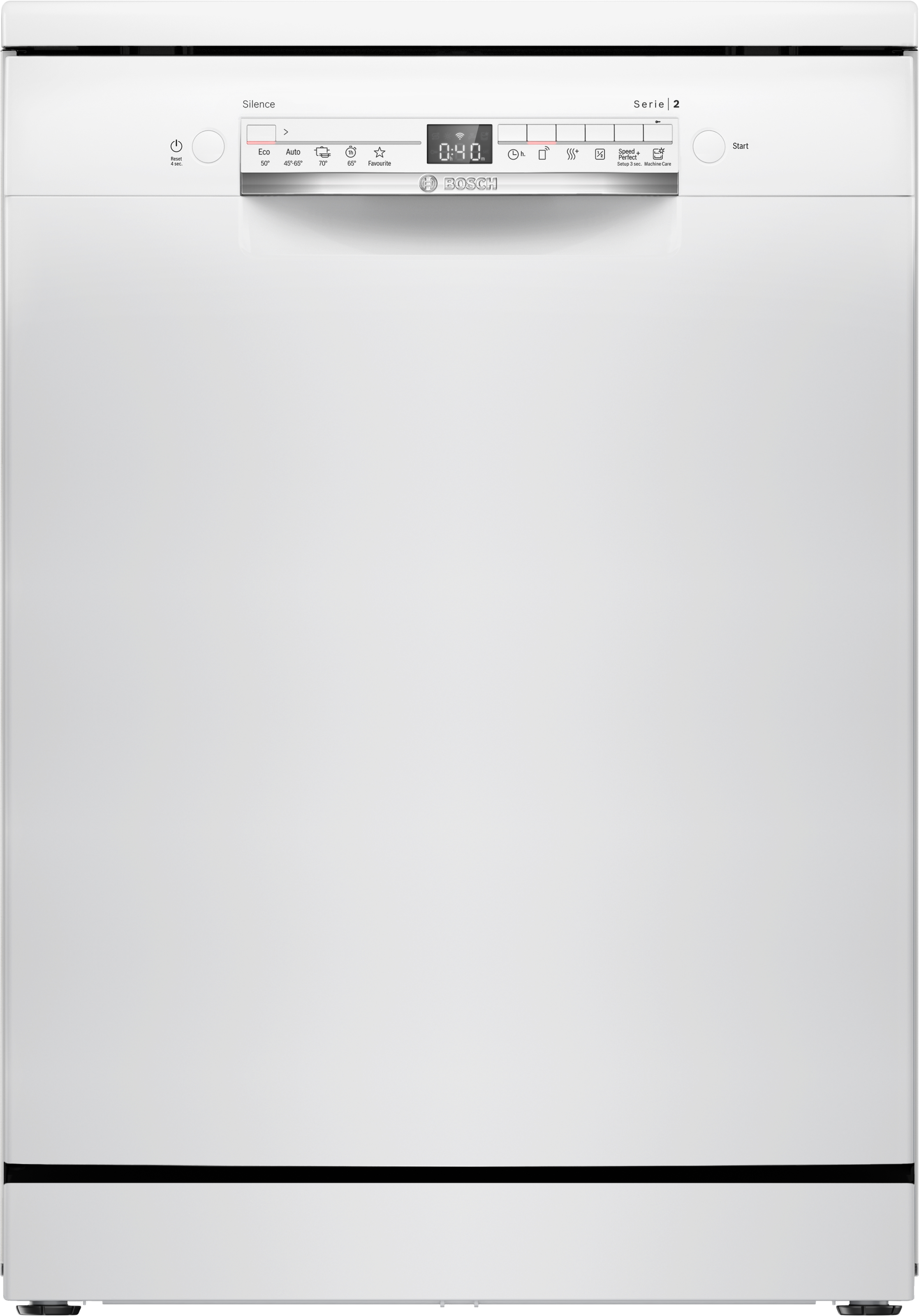 BOSCH Standgeschirrspüler Serie 2 »SMS2HTW08E« 13 tlg. Maßgedecke