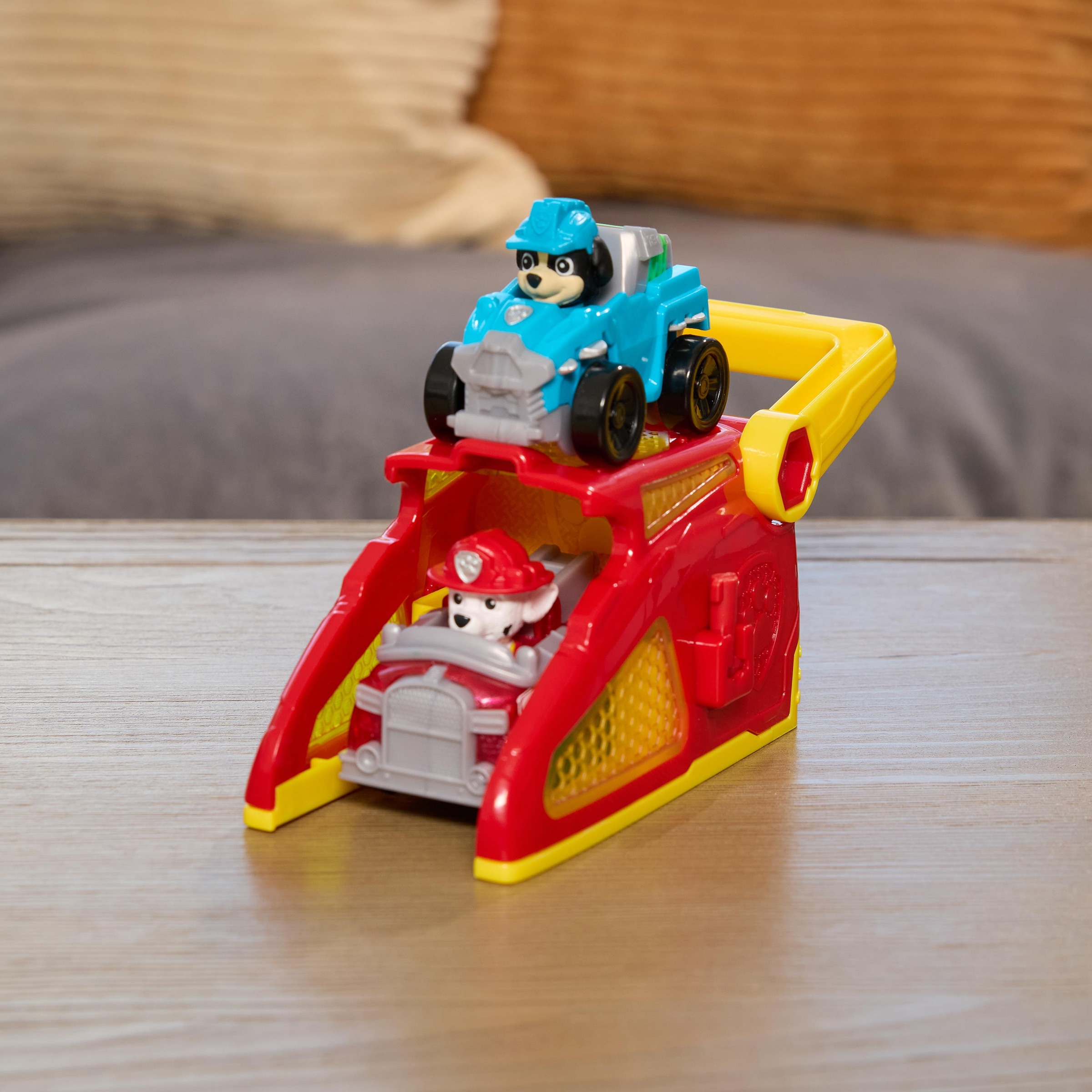 Spin Master Spielzeug-Auto »PAW Patrol – Pup Squad Launcher mit Marshall & Rex Fahrzeugen«