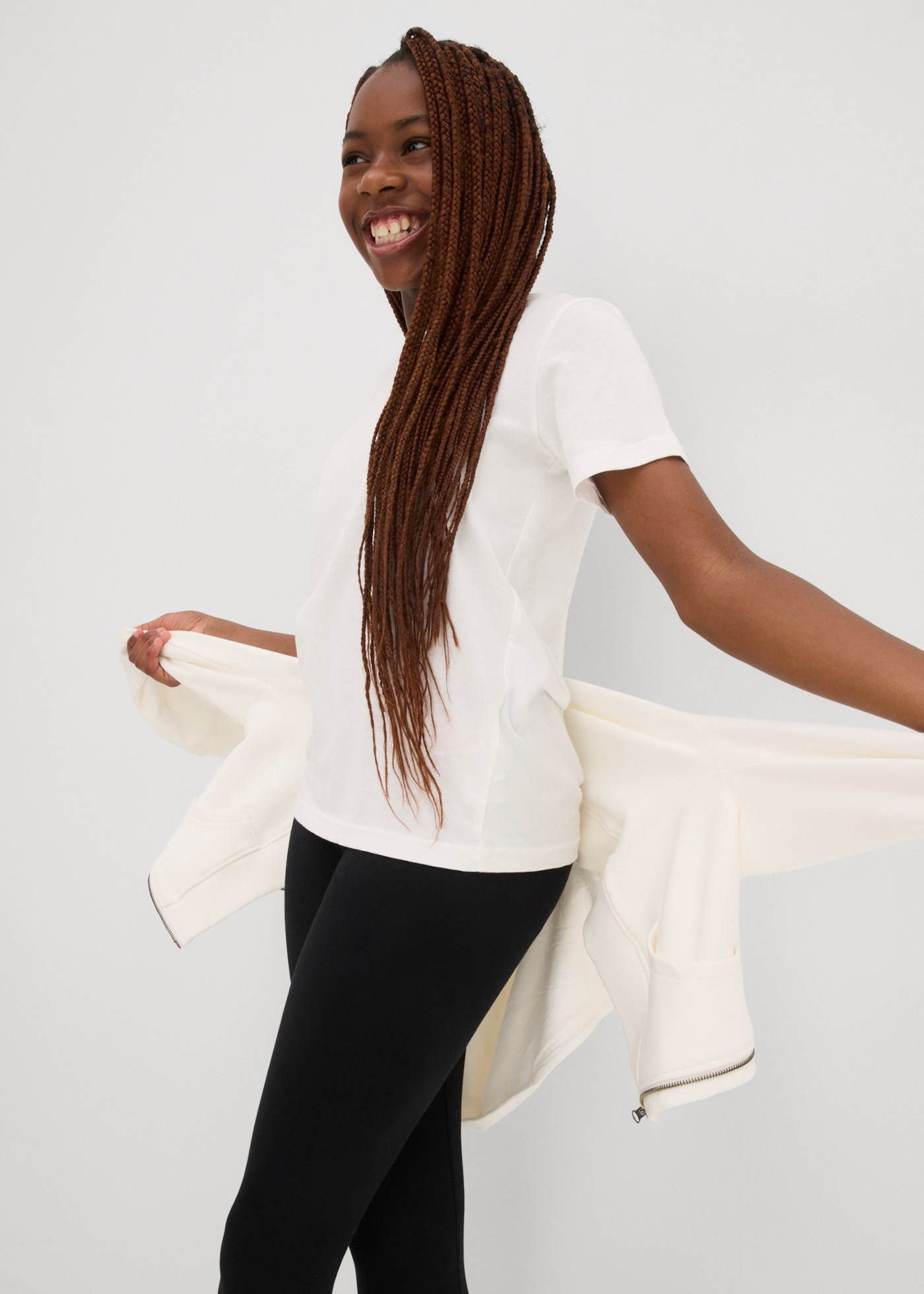 bonprix Thermoleggings  mit angerauter Innenseite, bequeme Passform, für Mädchen, Casual-Stil
