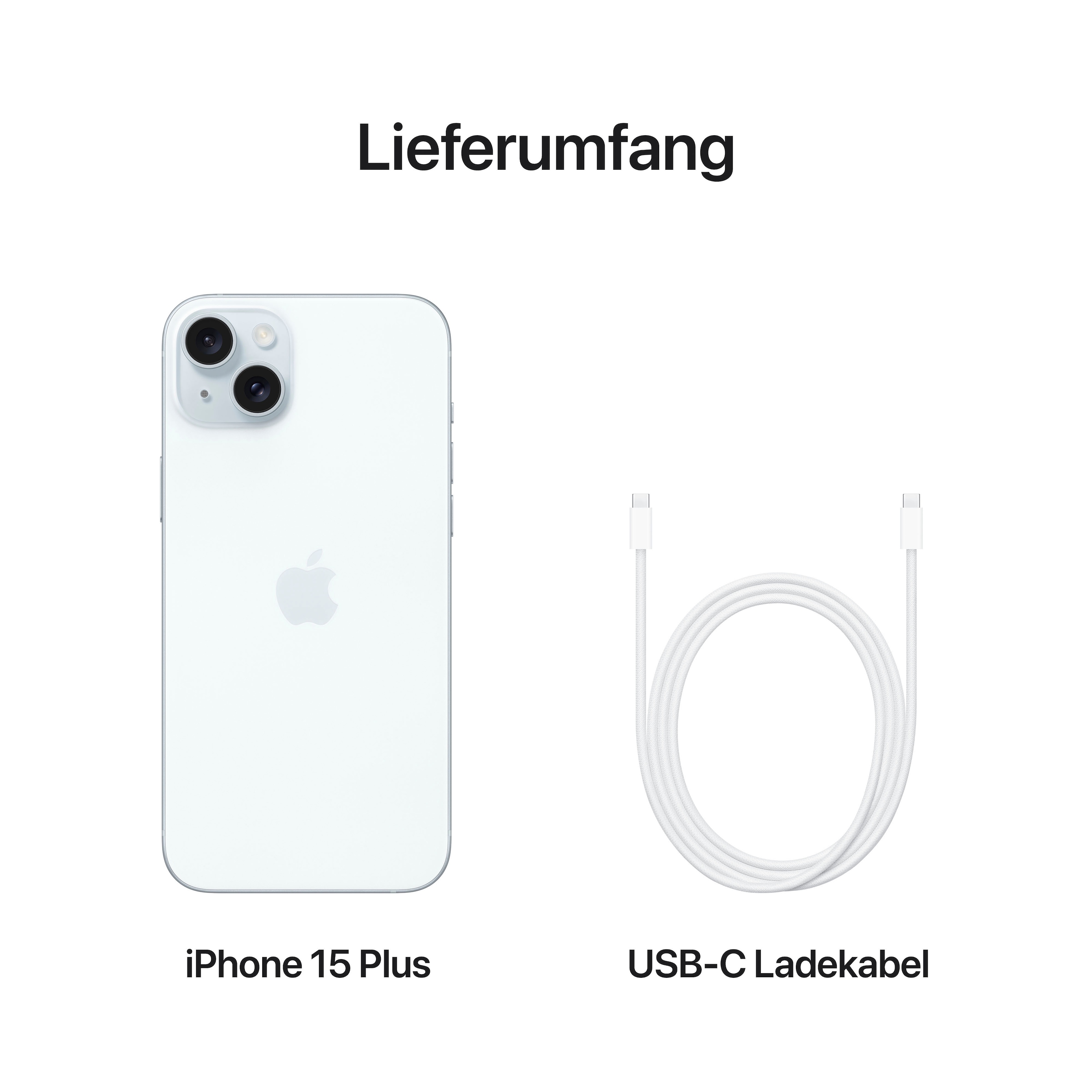 Apple Smartphone »iPhone 15 Plus«, blau