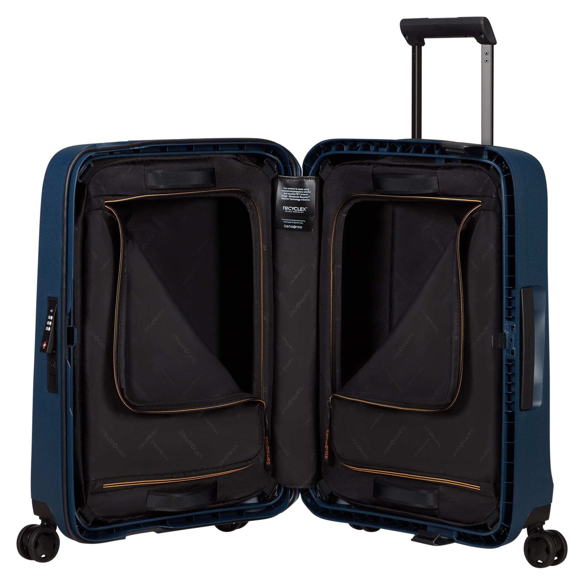Samsonite Hartschalen-Trolley »ESSENS, verschiedene Größen und Farben«, 4 Rollen, Reisekoffer Hartschalenkoffer Koffer für Flugreisen TSA-Schloss
