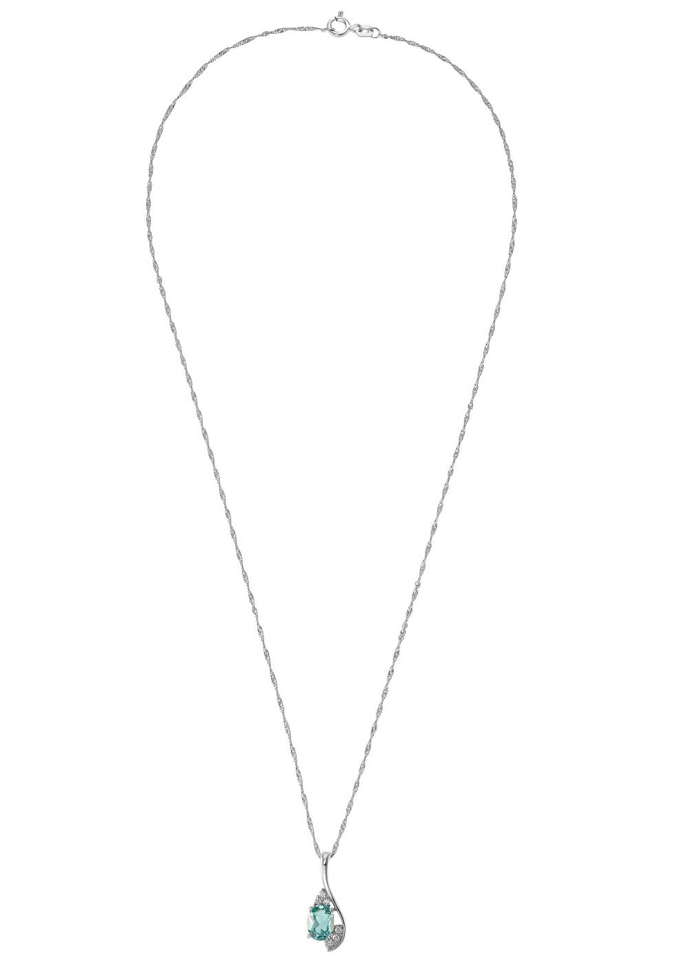 Amor Kette mit Anhänger »9963843«, mit Zirkonia (synth.)