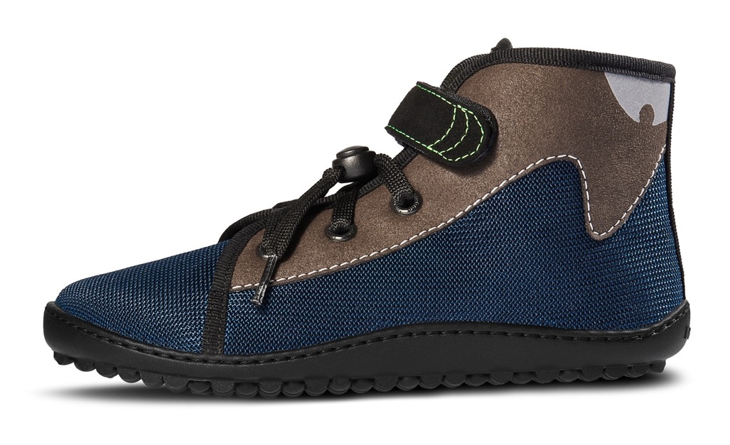 Leguano Barfußschuh »LEGUANITO SCIPPO«  Schnürschuh, Klettschuh, Bequemschuh, für Maschinenwäsche geeignet