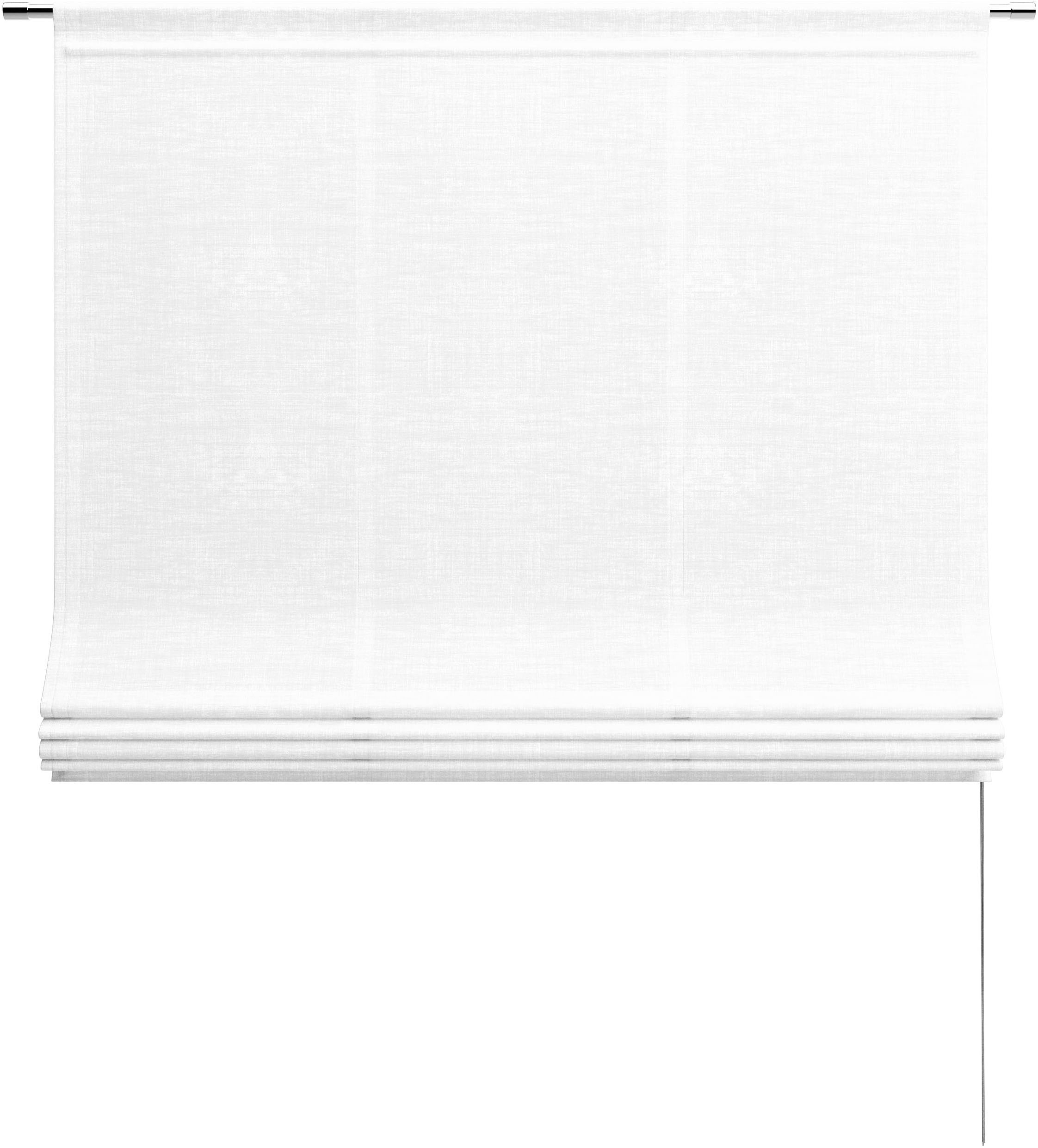 Neutex for you! Raffrollo »ALLURE« mit Klettband freihängend dezent natürliche Optik