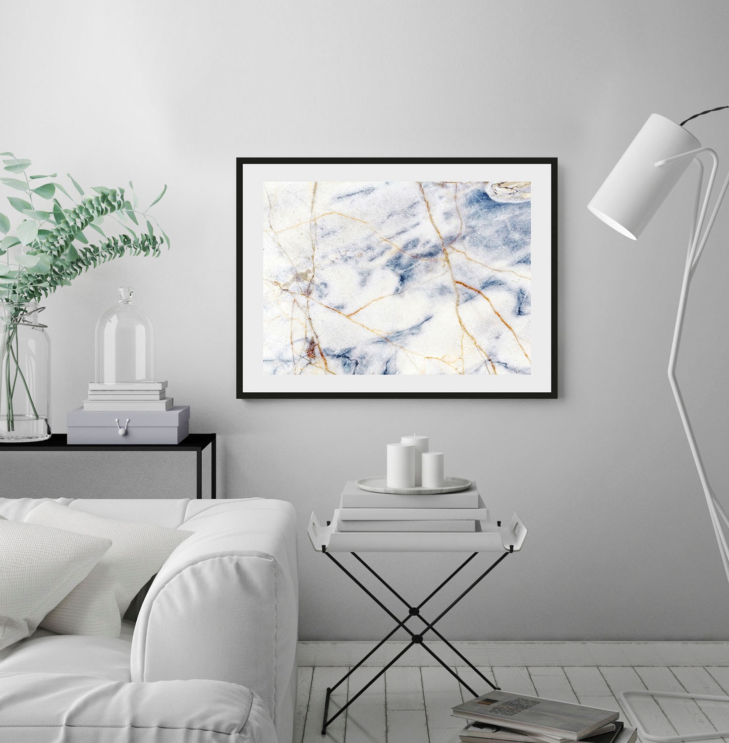 queence Bild »Aladin« Abstrakt | Spa | Spirituelle Bilder | Stein 1 Stk. tlg. HD Premium Poster-Druck inkl. Holzrahmen