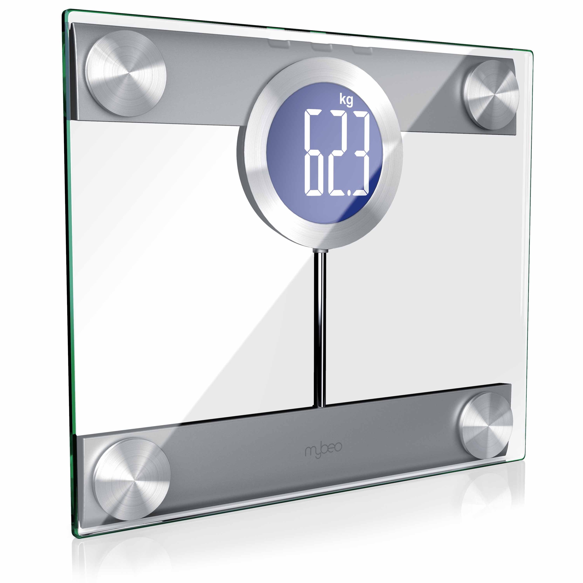 Digitale Körperwaage im Glas Design »Display und Trittfläche extra...