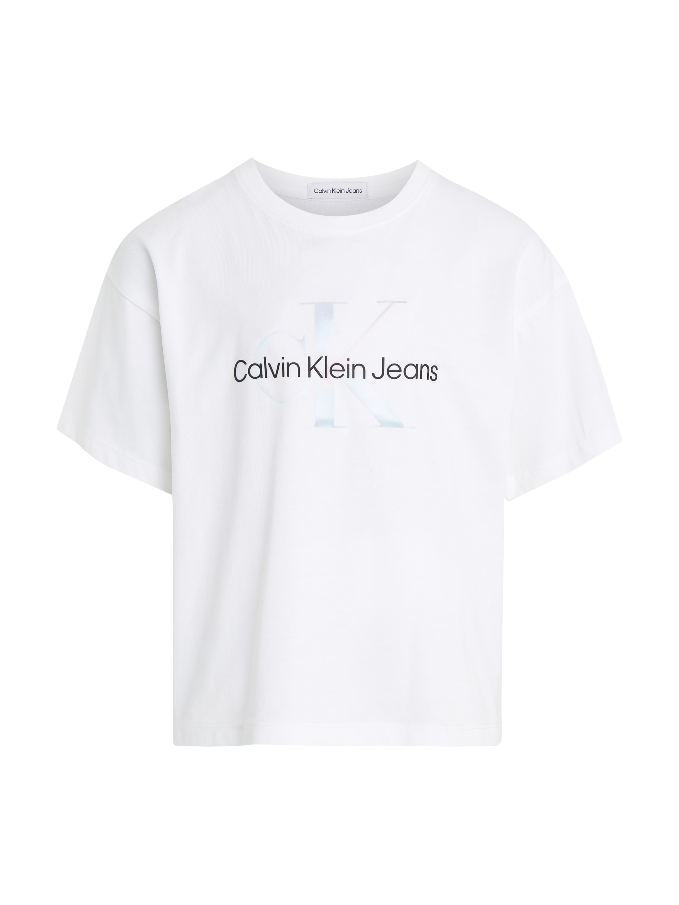 Calvin Klein Jeans T-Shirt »SERENITY MONOGRAM BX SS T-SHIRT«, Kinder bis 16 Jahre