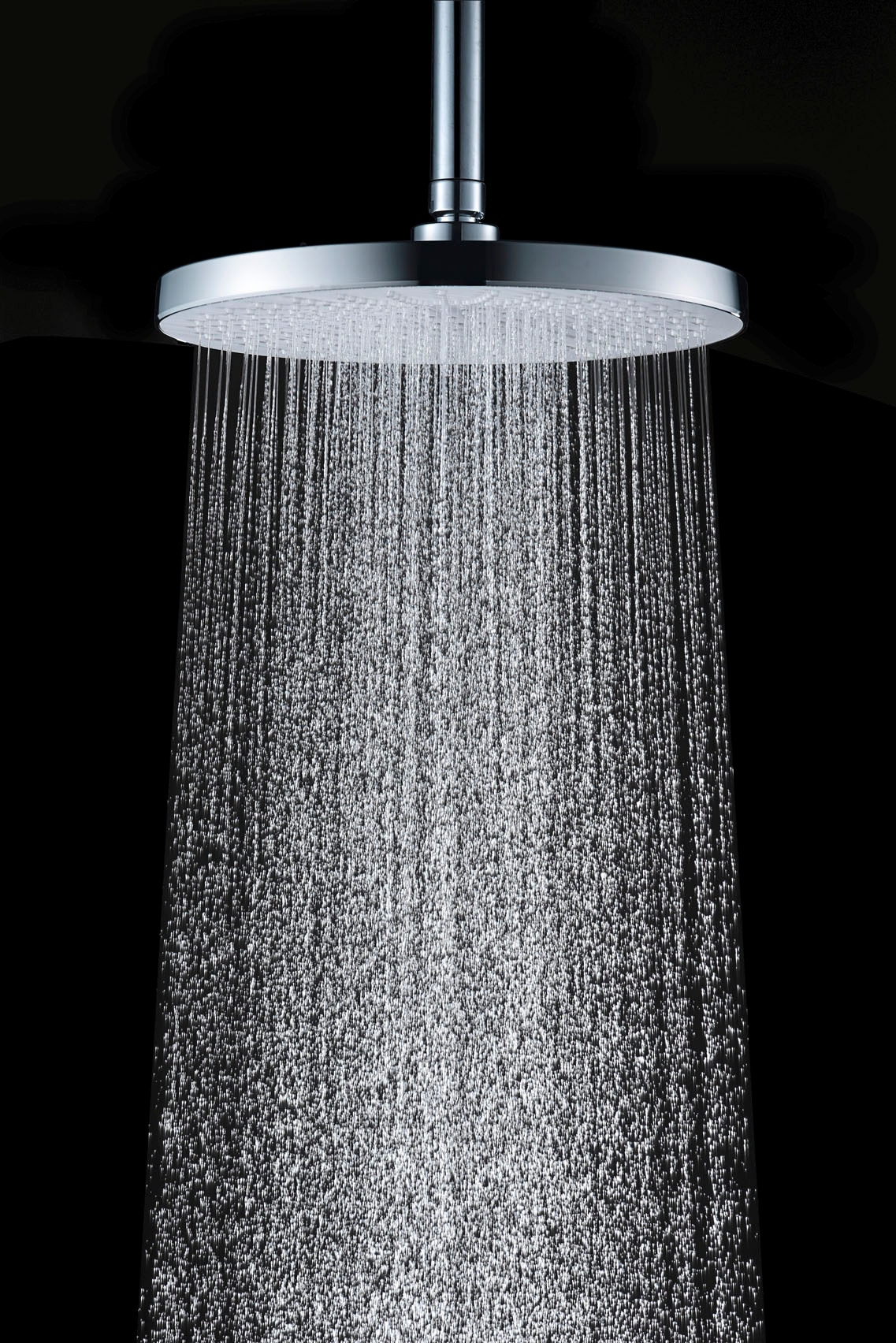 WENKO Regenduschkopf »Ultimate Shower«, (1 tlg.), Chrom/Weiß, Ø 25 cm