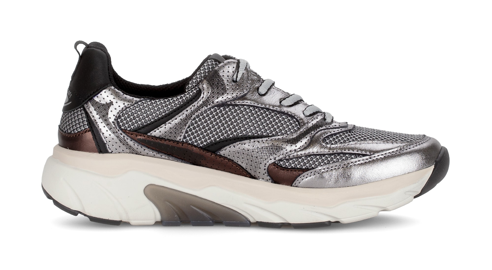 rollingsoft Keilsneaker  , Freizeitschuh, Halbschuh, Schnürschuh mit herausnehmbarem Fußbett