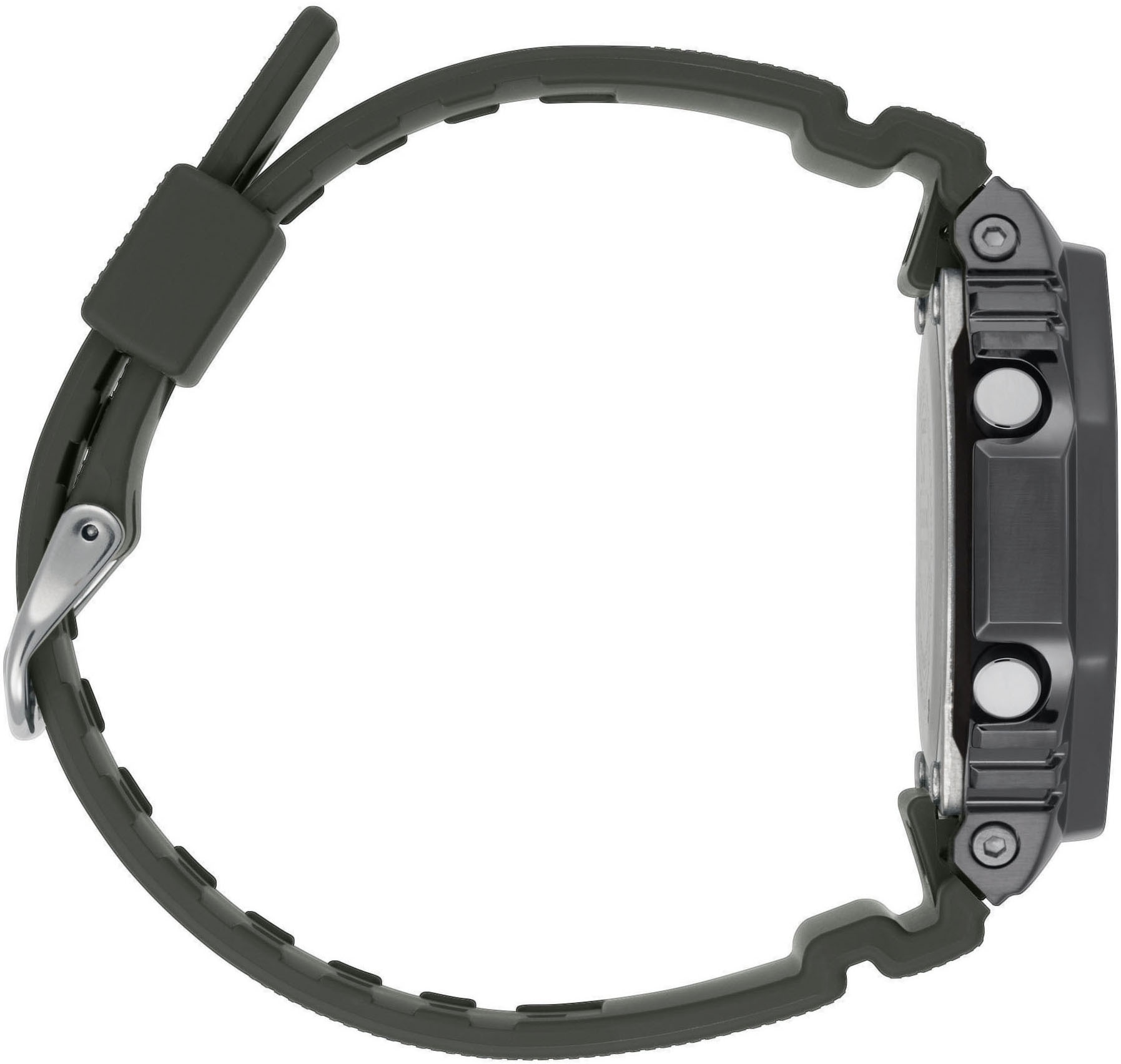 CASIO G-SHOCK Chronograph, Quarzuhr,Armbanduhr,Herrenuhr,digital, bis 20 bar wasserd.Resinarmband