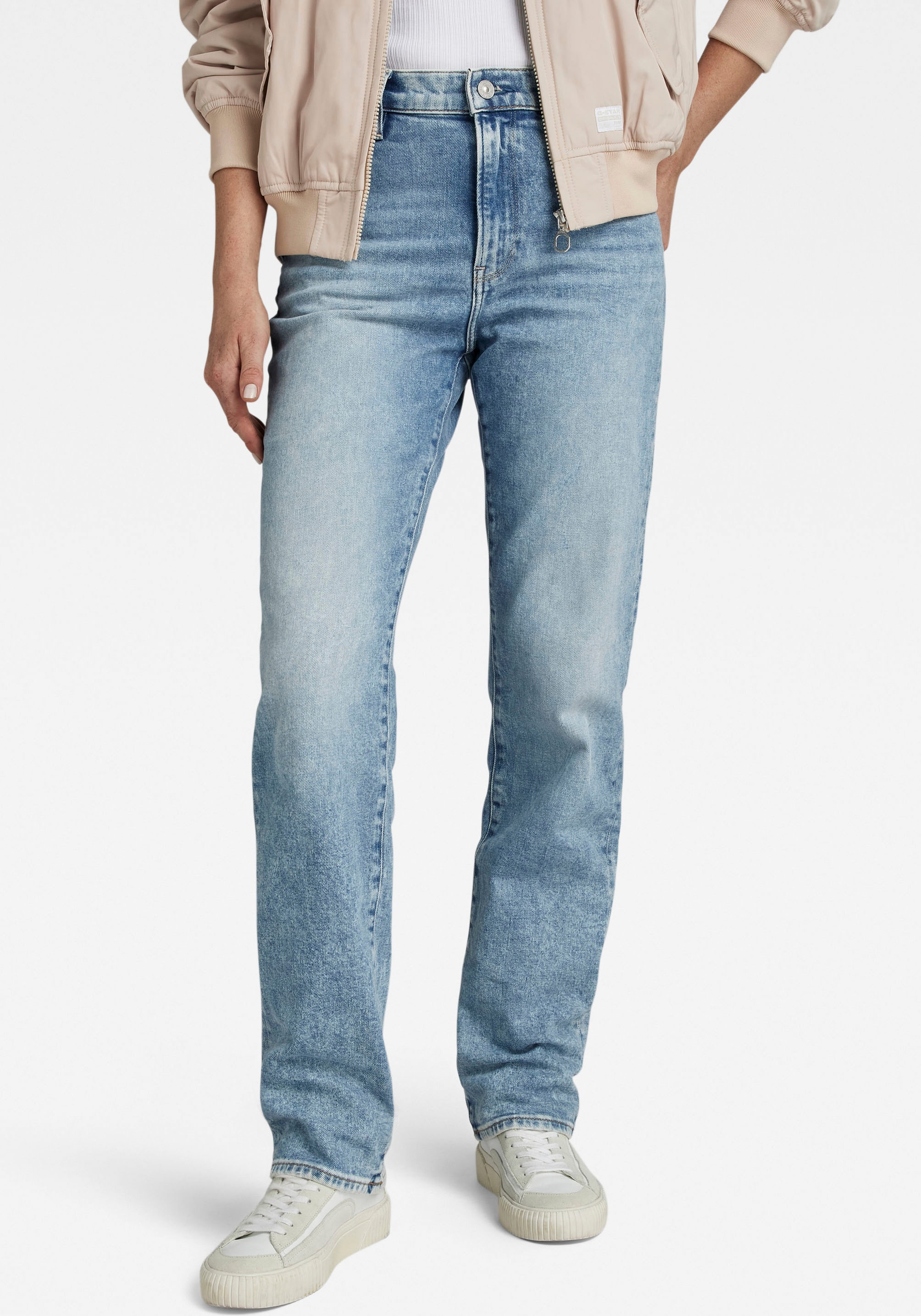 High-waist-Jeans »Viktoria High Straight«
