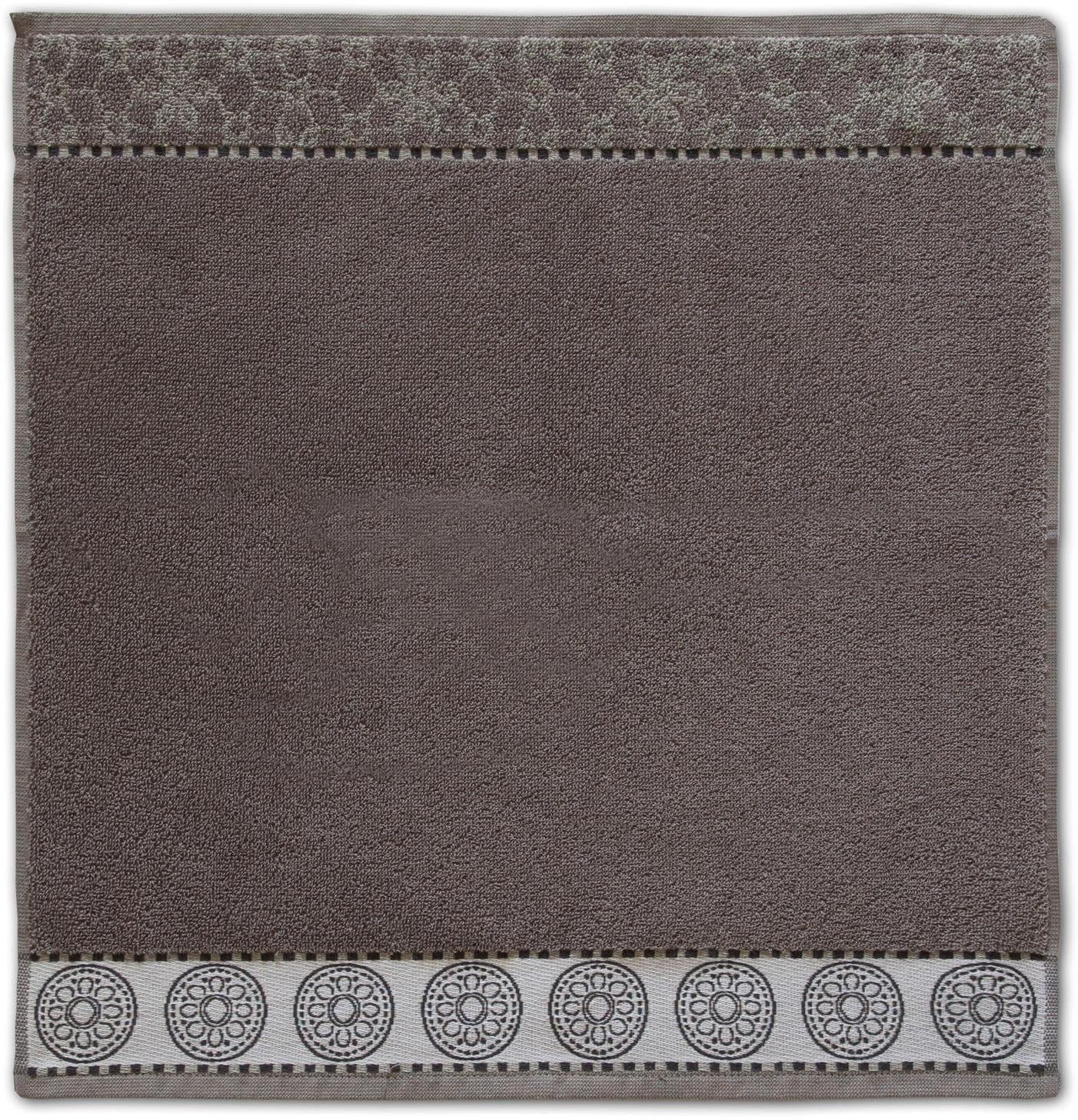 DDDDD Geschirrtuch »Lace«, (Set, 4 tlg.), Combiset: 2 Küchentücher & 2 Geschirrtücher