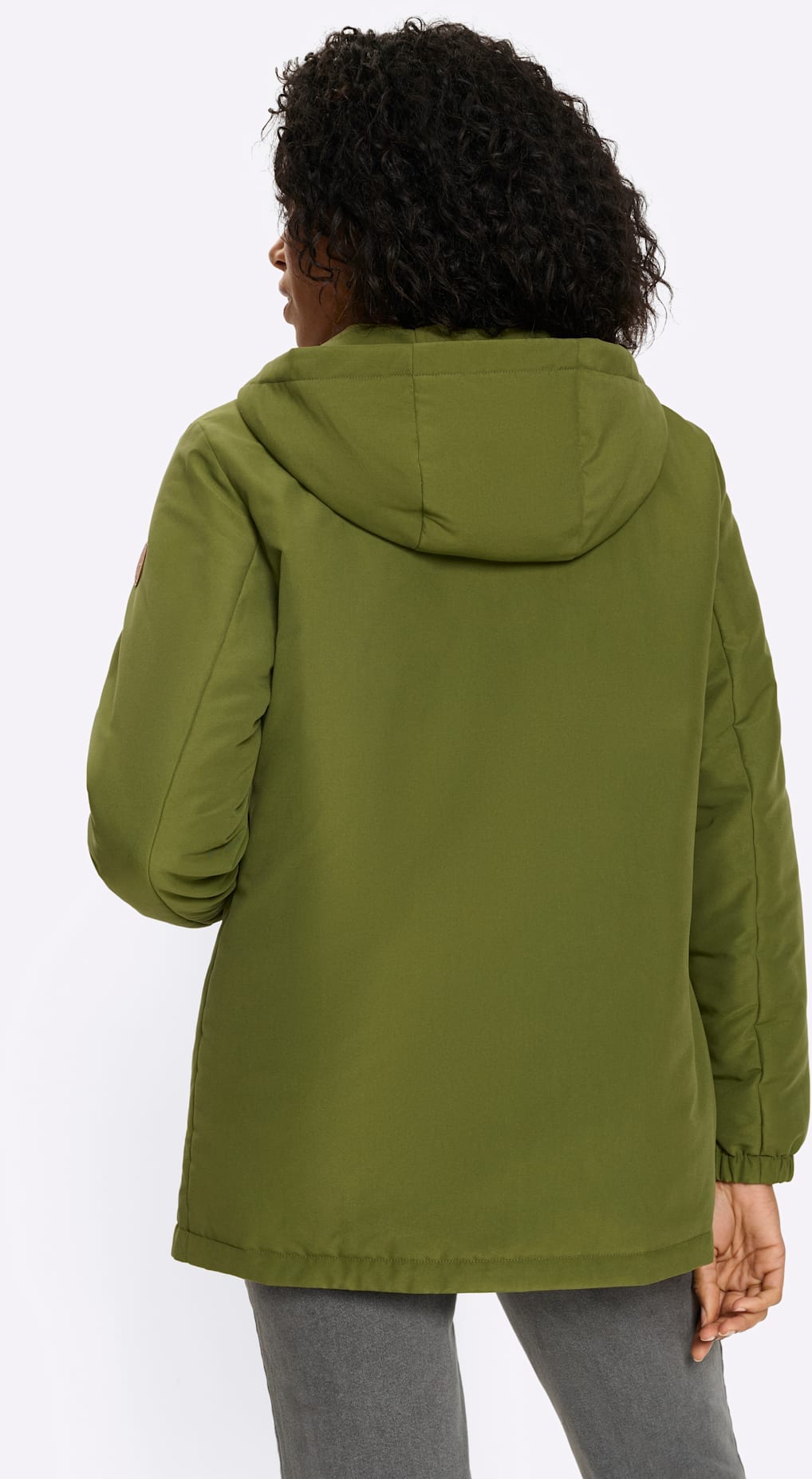 Classic Basics Langjacke mit Kapuze